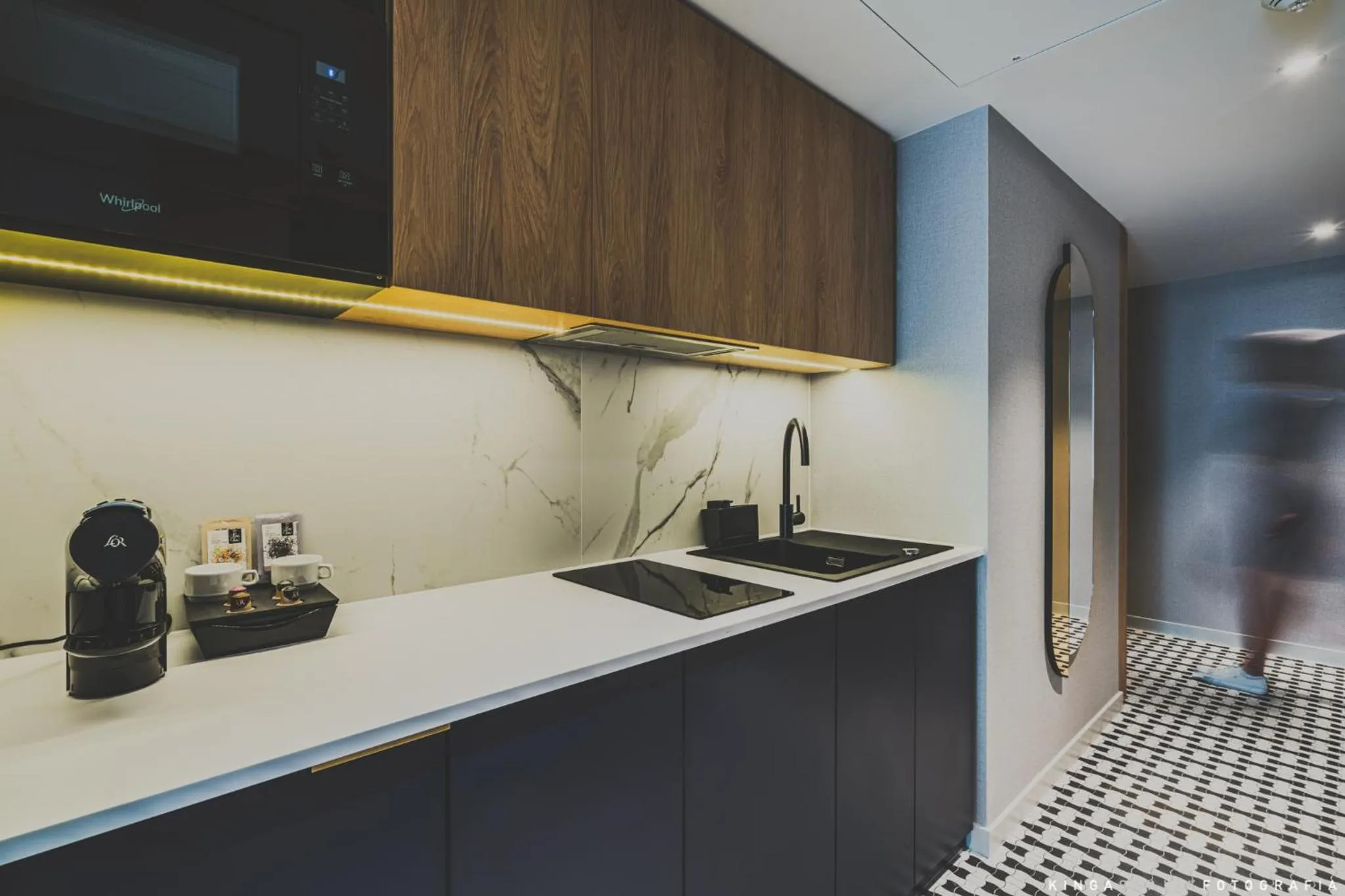 Kitchen or kitchenette in Royal Tulip Warsaw Centre