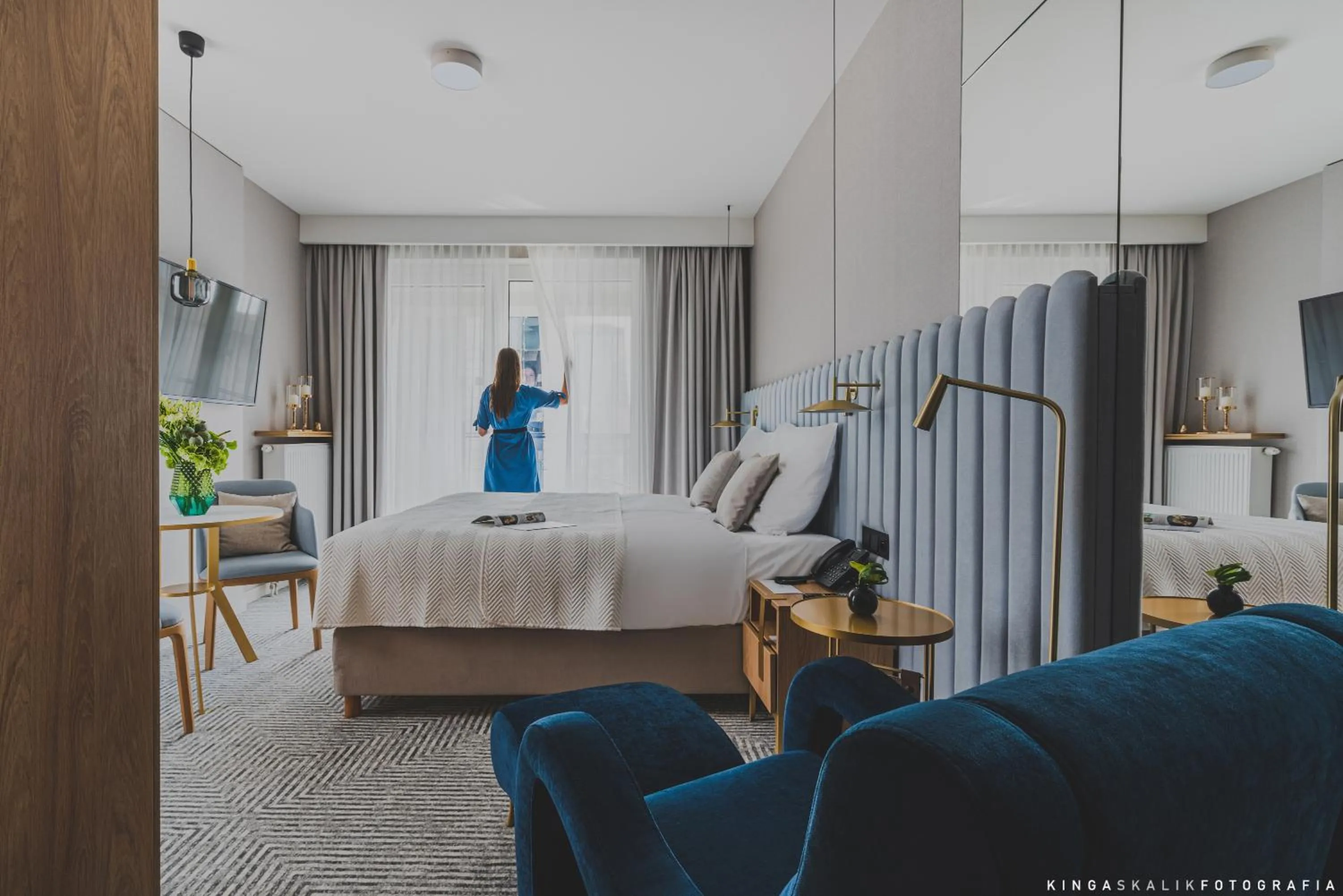 Bed in Royal Tulip Warsaw Centre