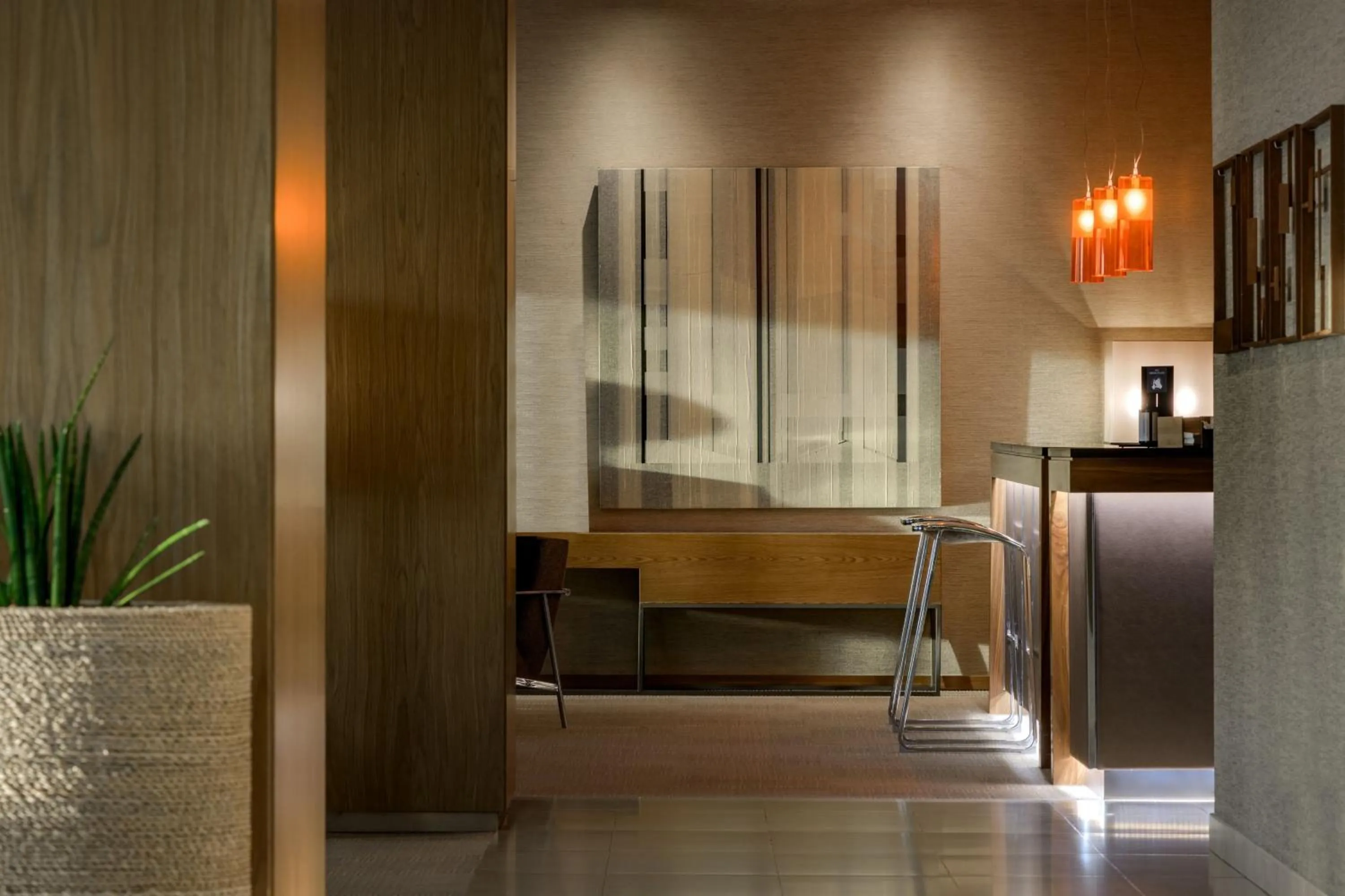 Lounge or bar, Bed in AC Hotel Vicenza by Marriott