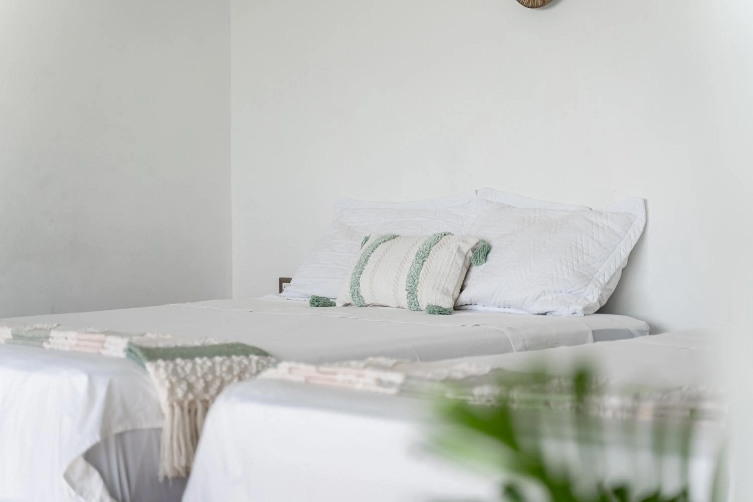 Bed in Villas Amanecer by Andiani Travel