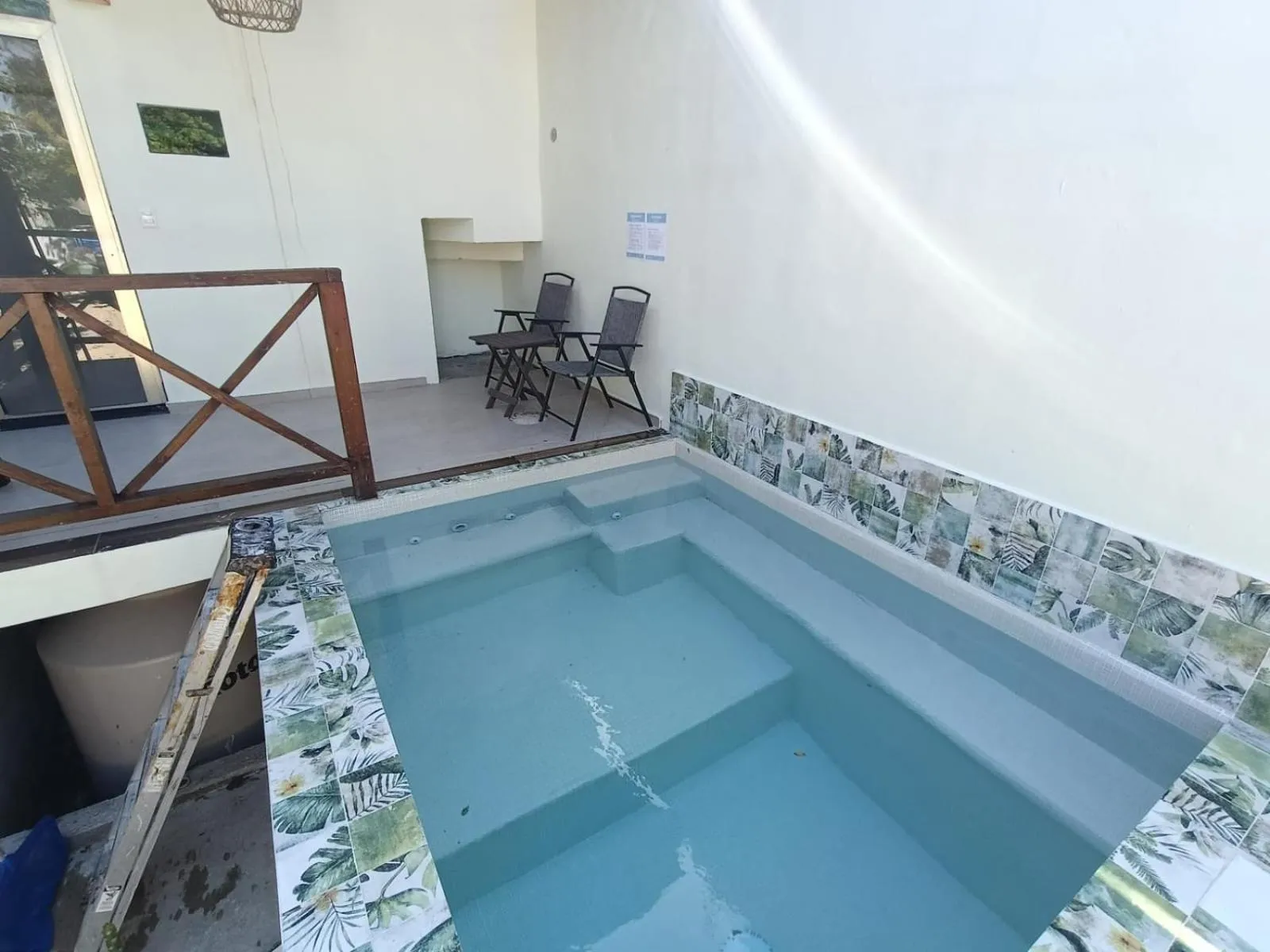 Swimming pool in Villas Amanecer by Andiani Travel