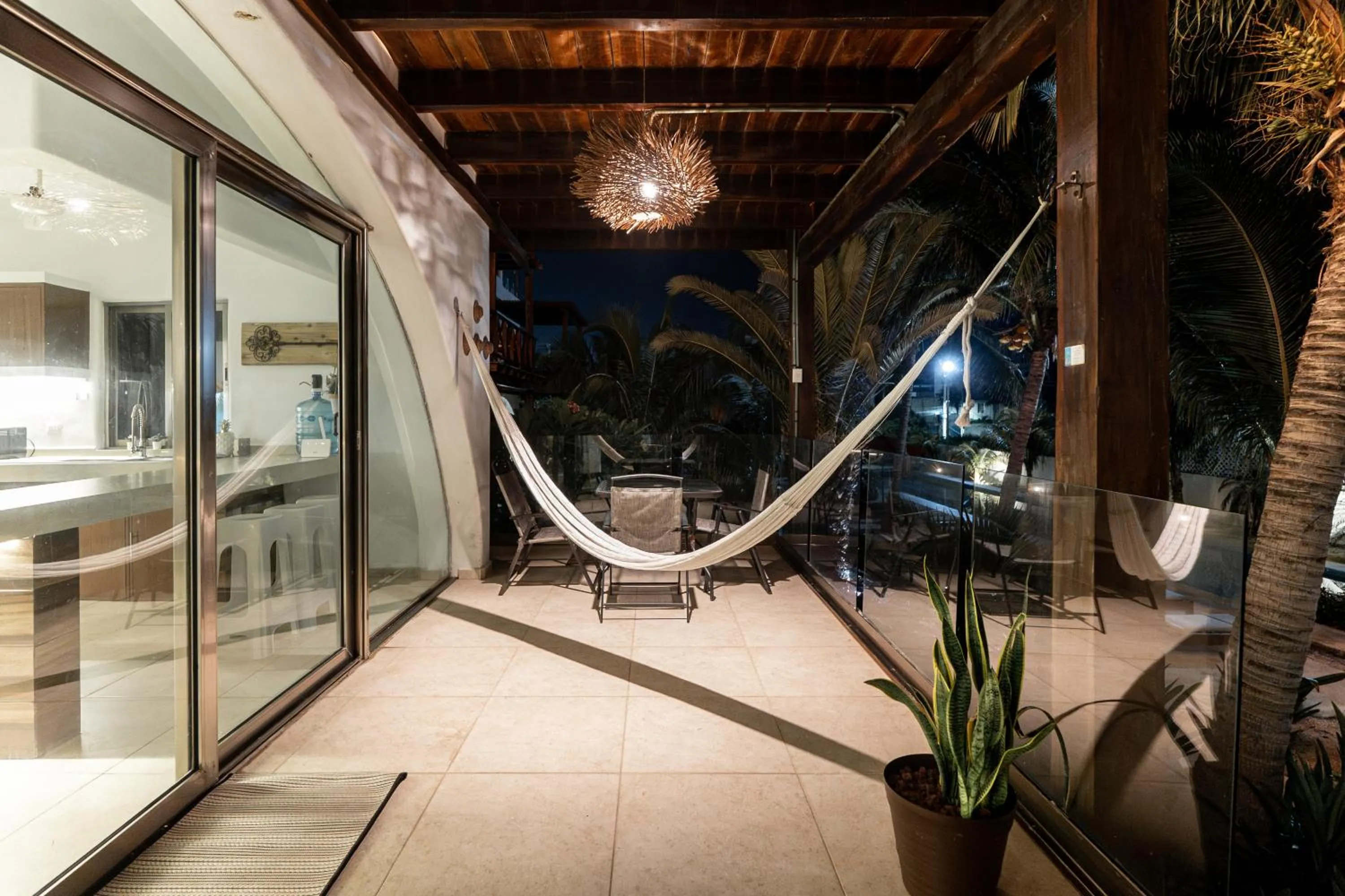 Patio in Villas Amanecer by Andiani Travel