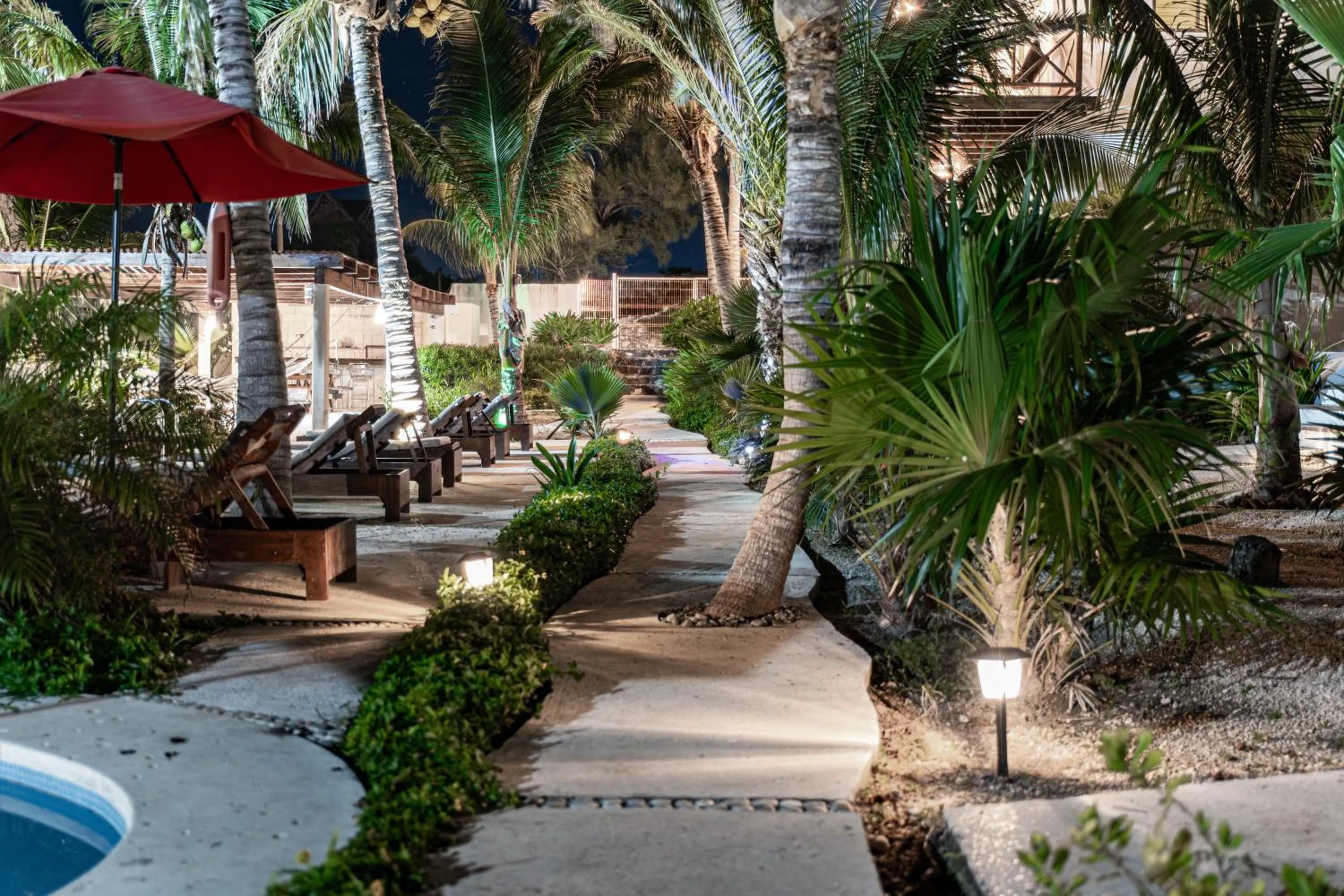 Patio in Villas Amanecer by Andiani Travel