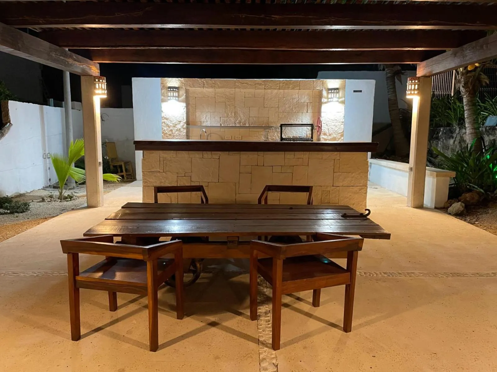 Patio in Villas Amanecer by Andiani Travel