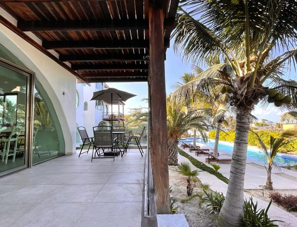 Patio in Villas Amanecer by Andiani Travel