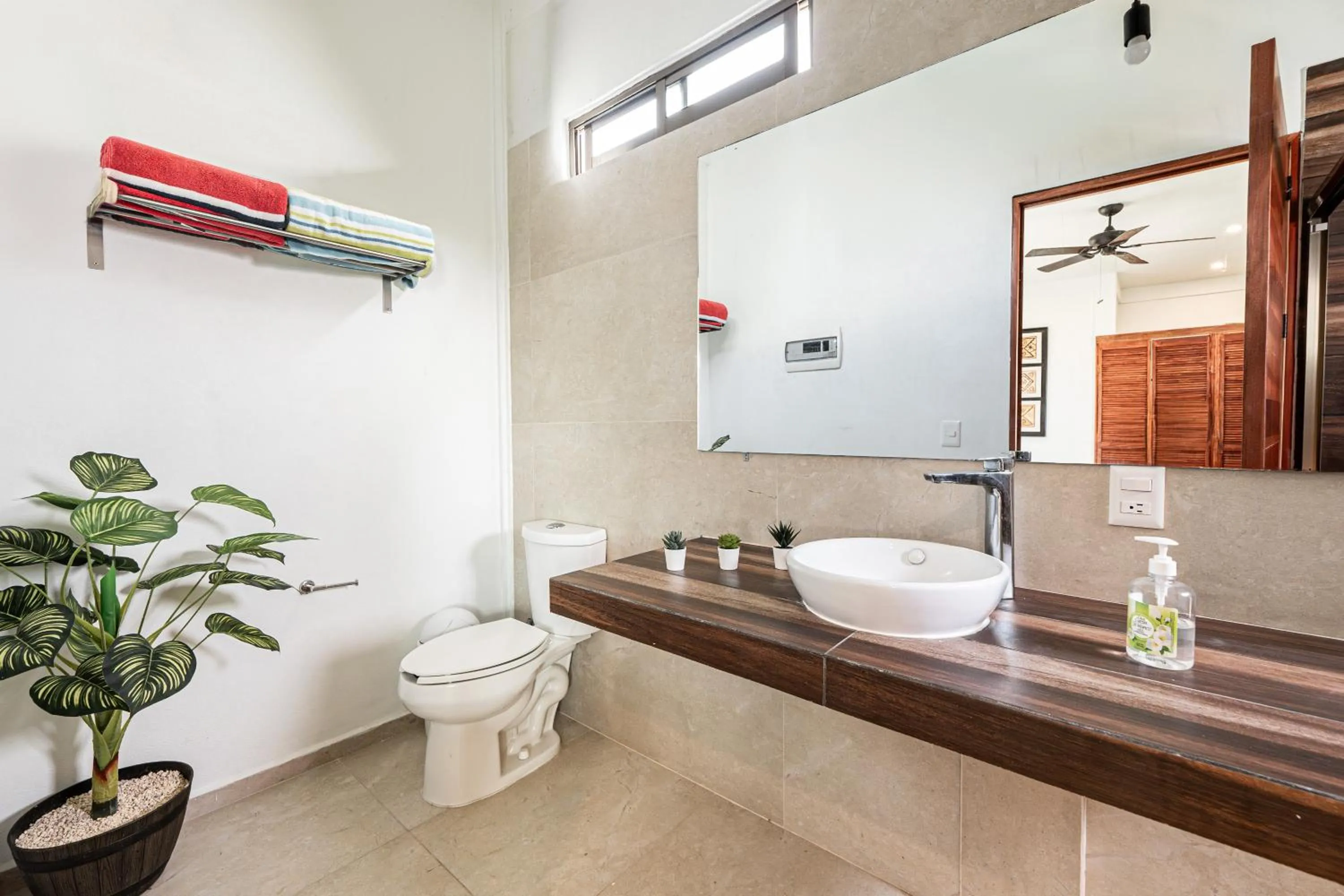 Bathroom in Villas Amanecer by Andiani Travel