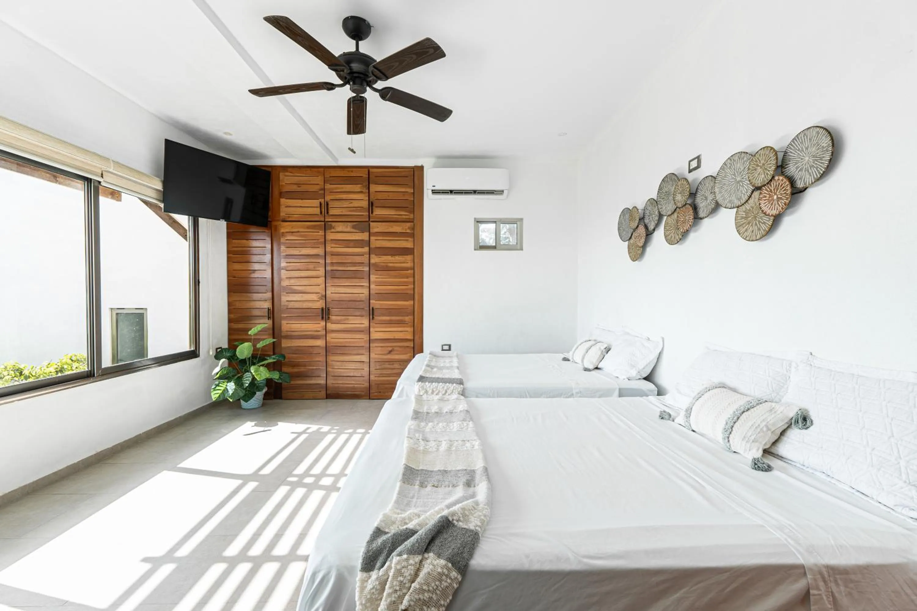 Bed in Villas Amanecer by Andiani Travel