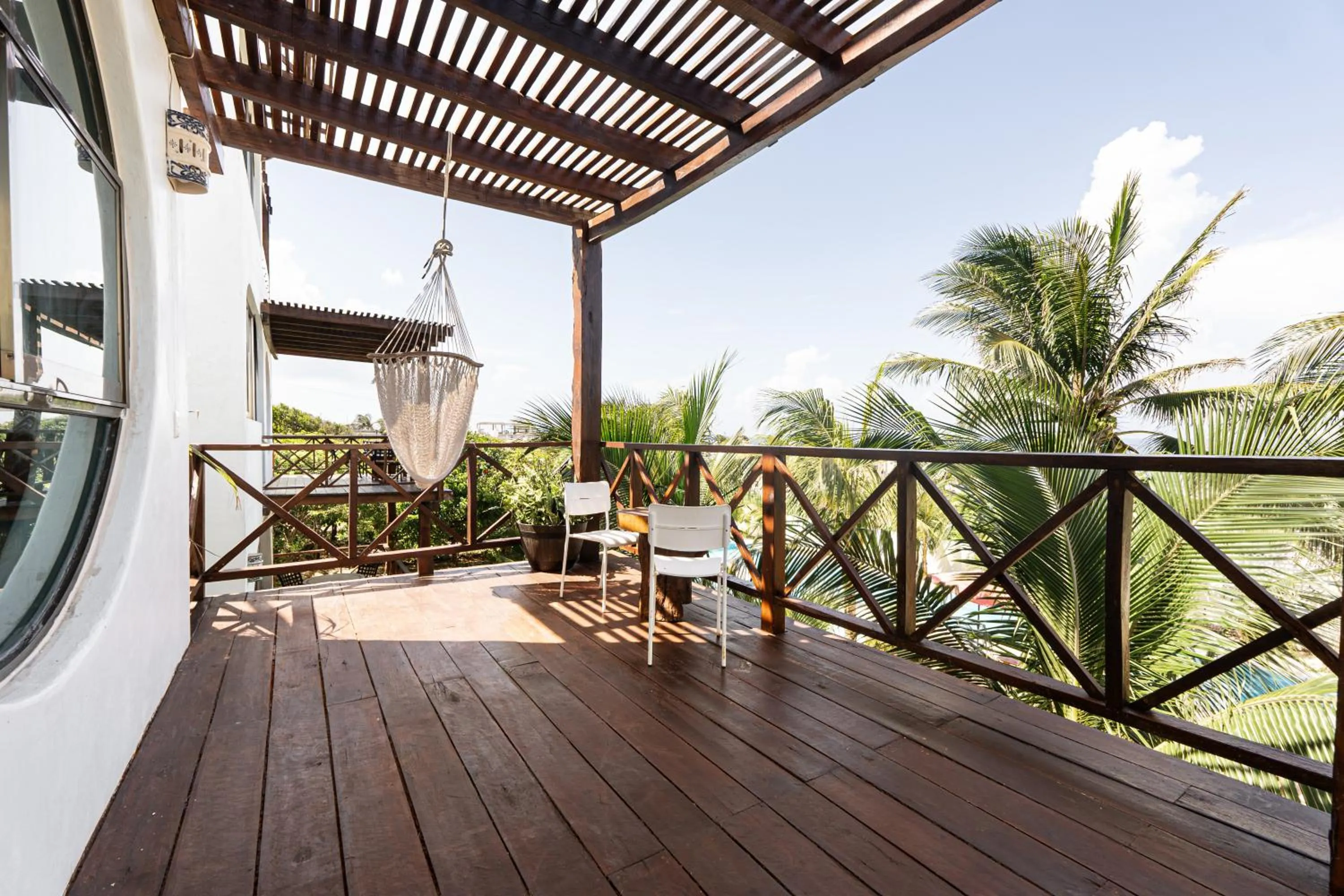 Patio in Villas Amanecer by Andiani Travel