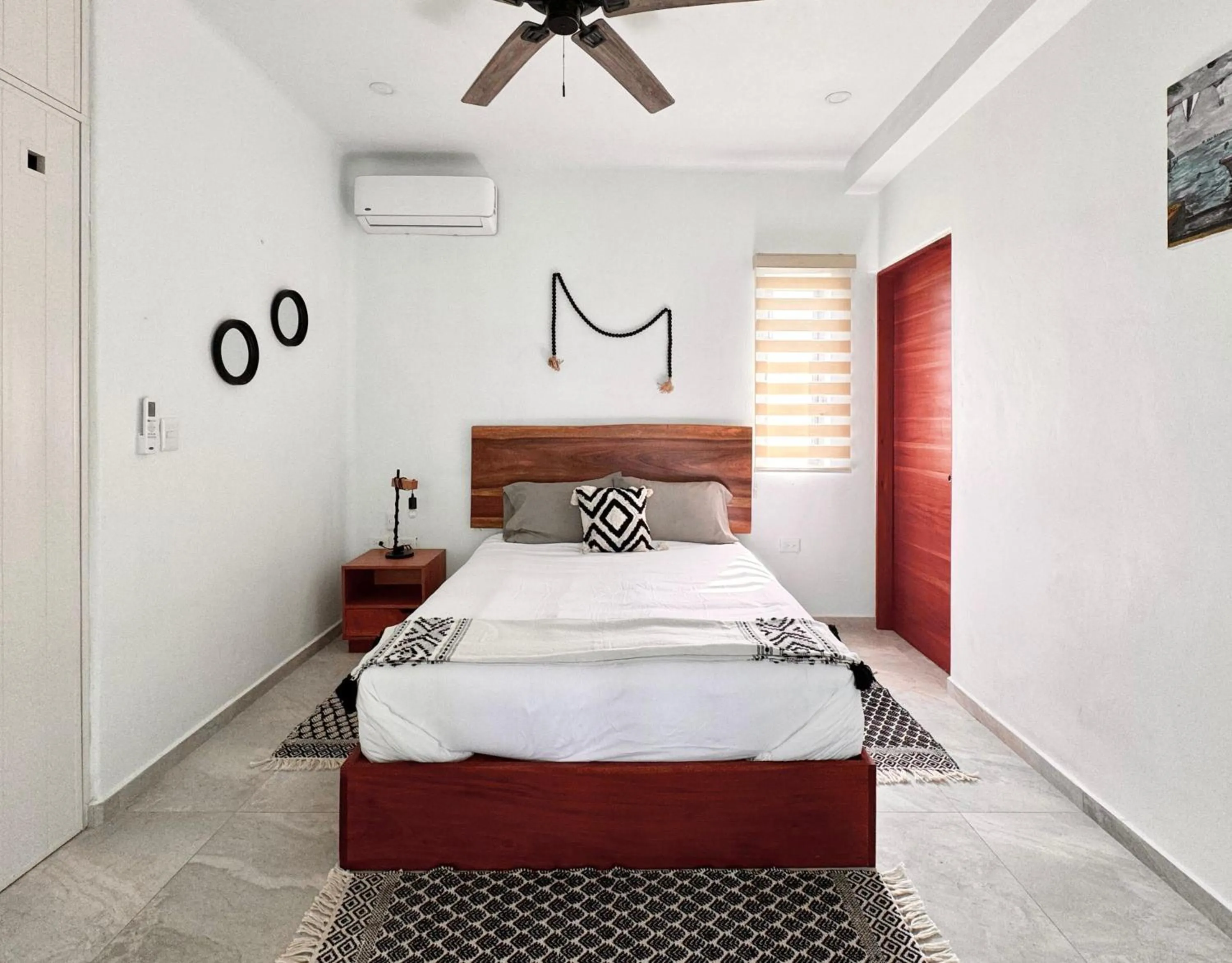 Bed in Villas Amanecer by Andiani Travel