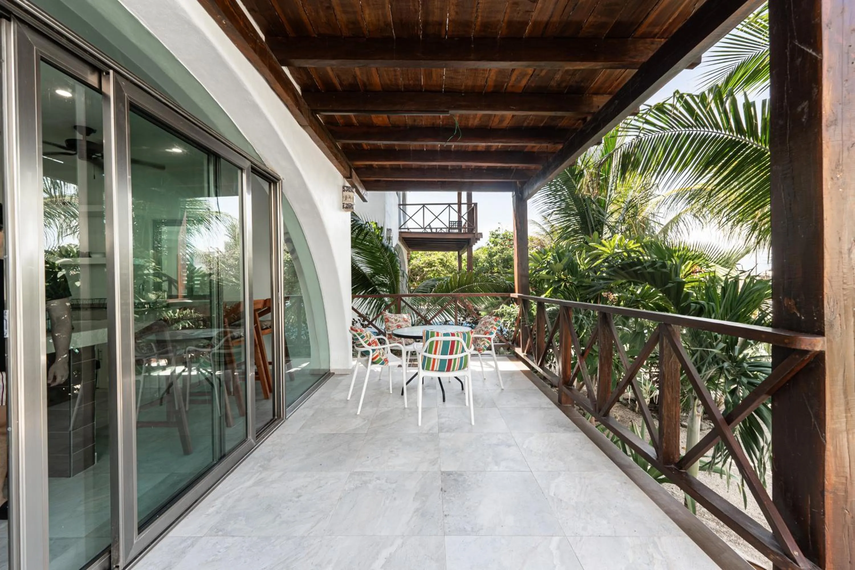 Patio in Villas Amanecer by Andiani Travel