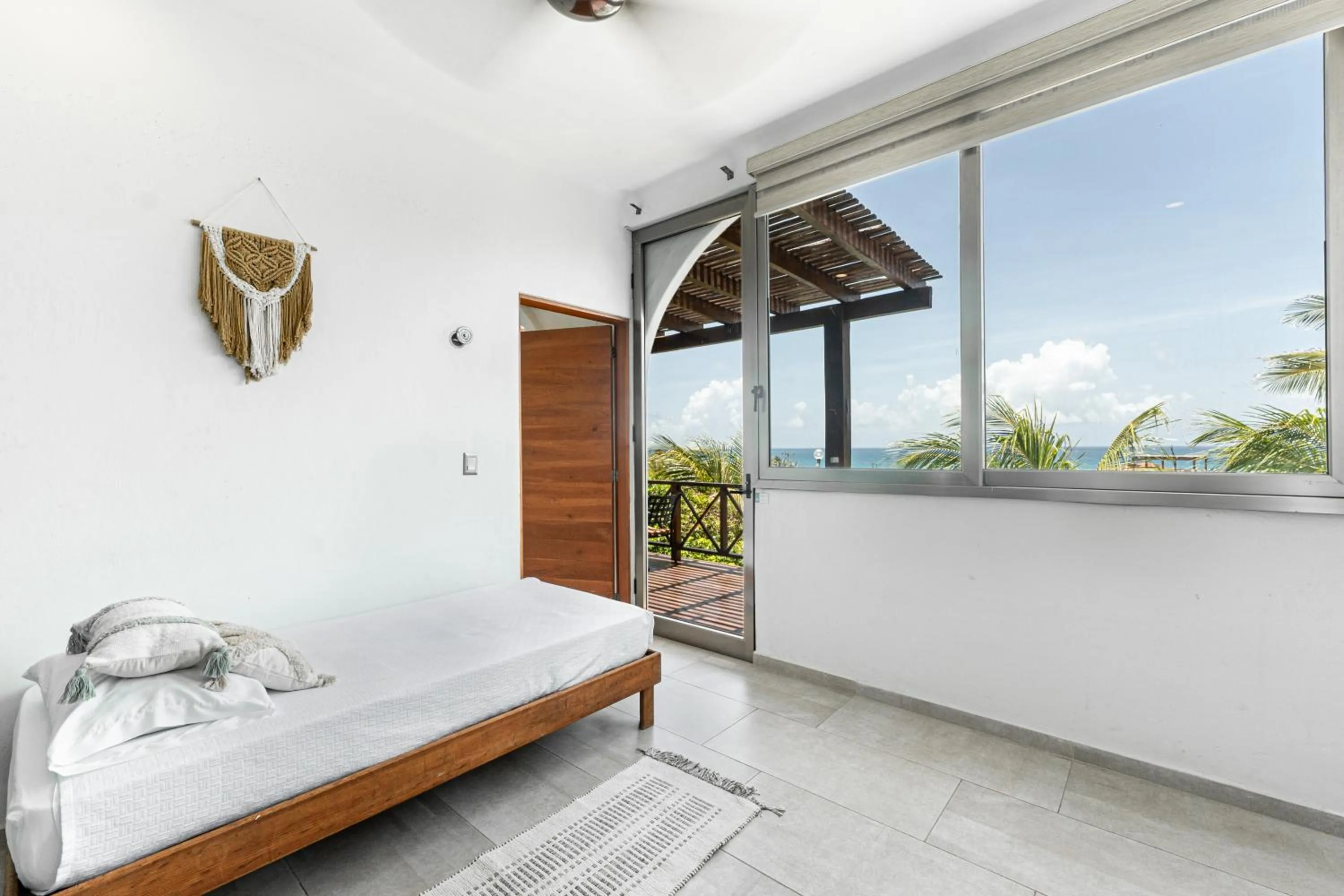 Bed in Villas Amanecer by Andiani Travel