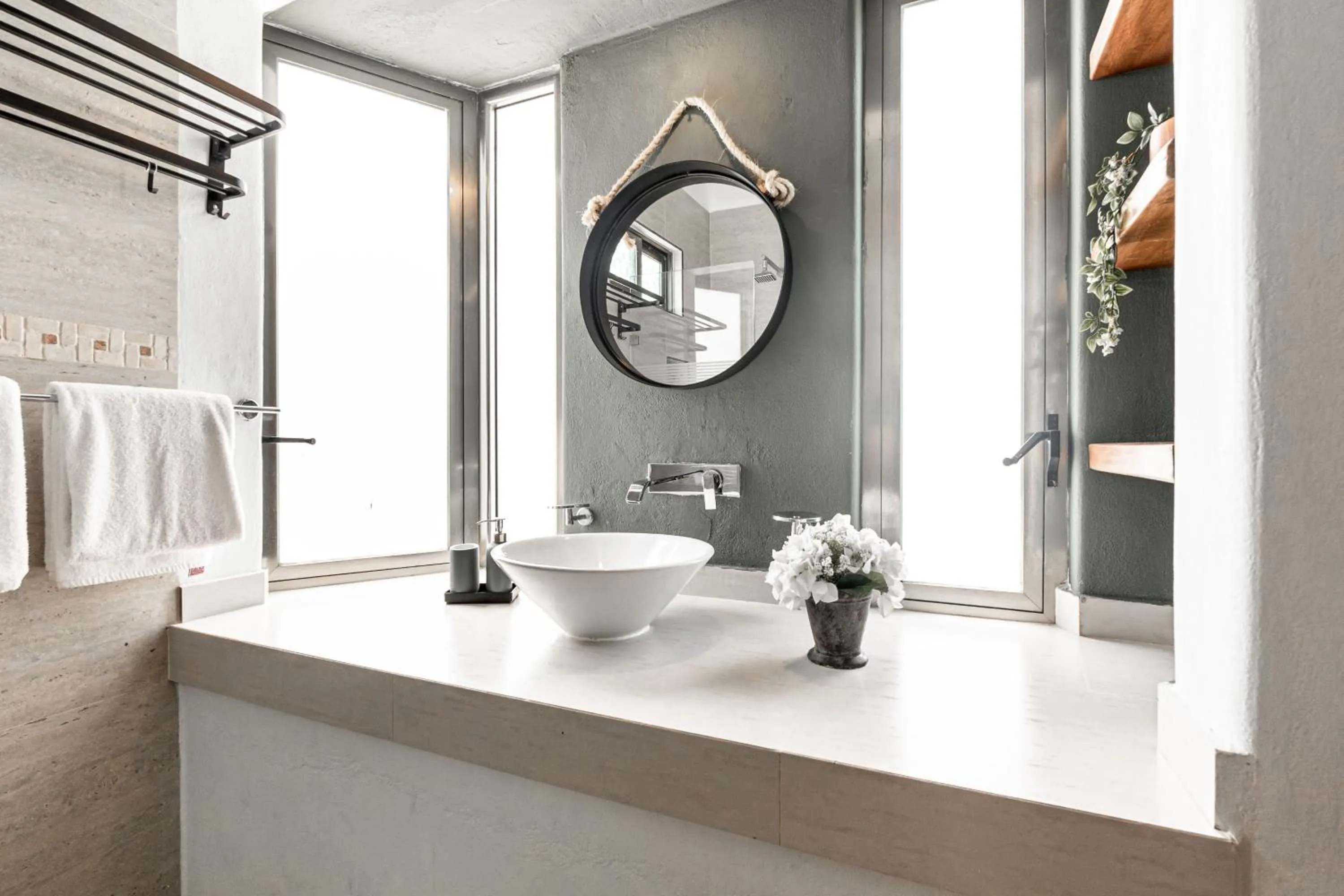 Bathroom in Villas Amanecer by Andiani Travel