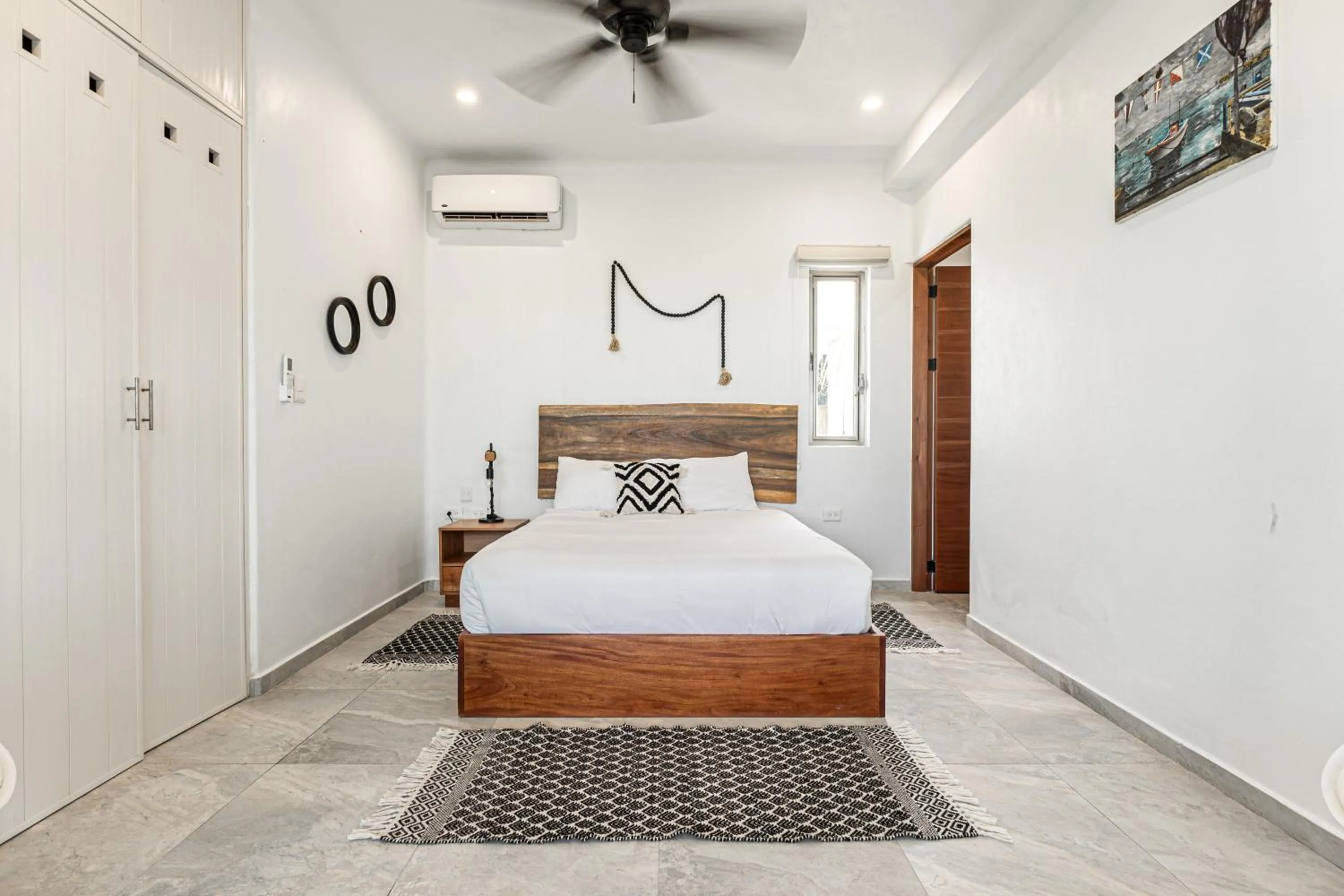 Bed in Villas Amanecer by Andiani Travel