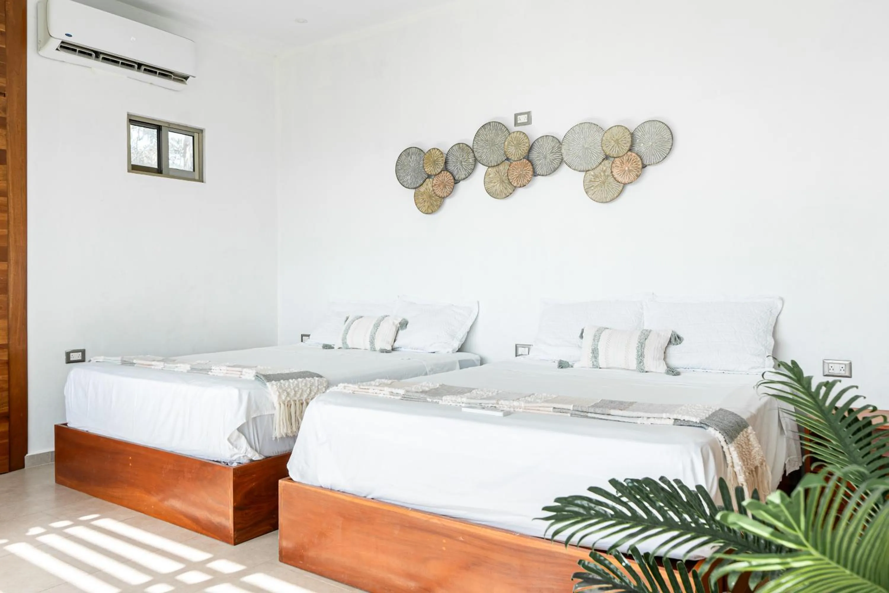Bed in Villas Amanecer by Andiani Travel