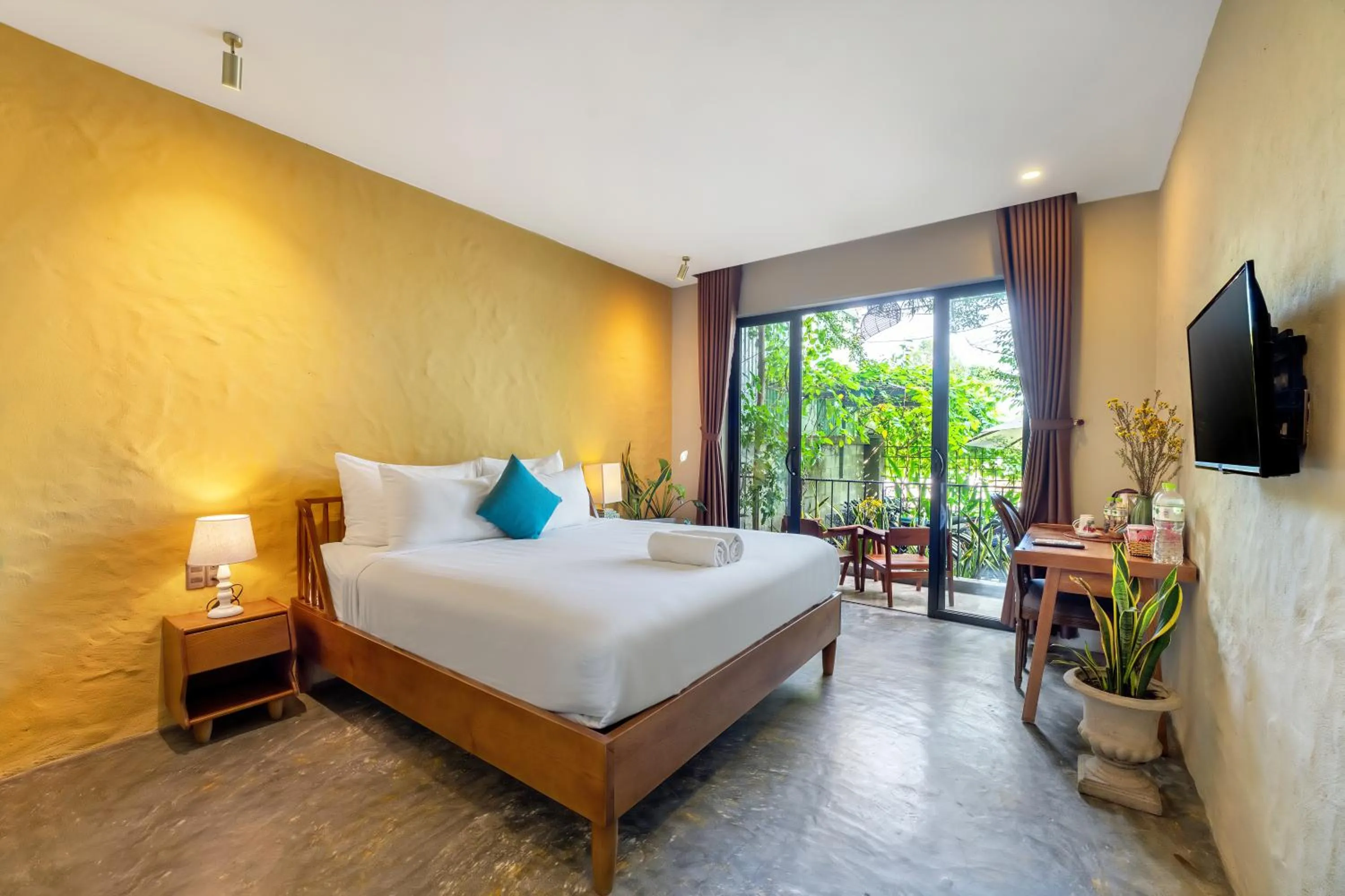 Bed in Nam An Mama Villa Hoi An