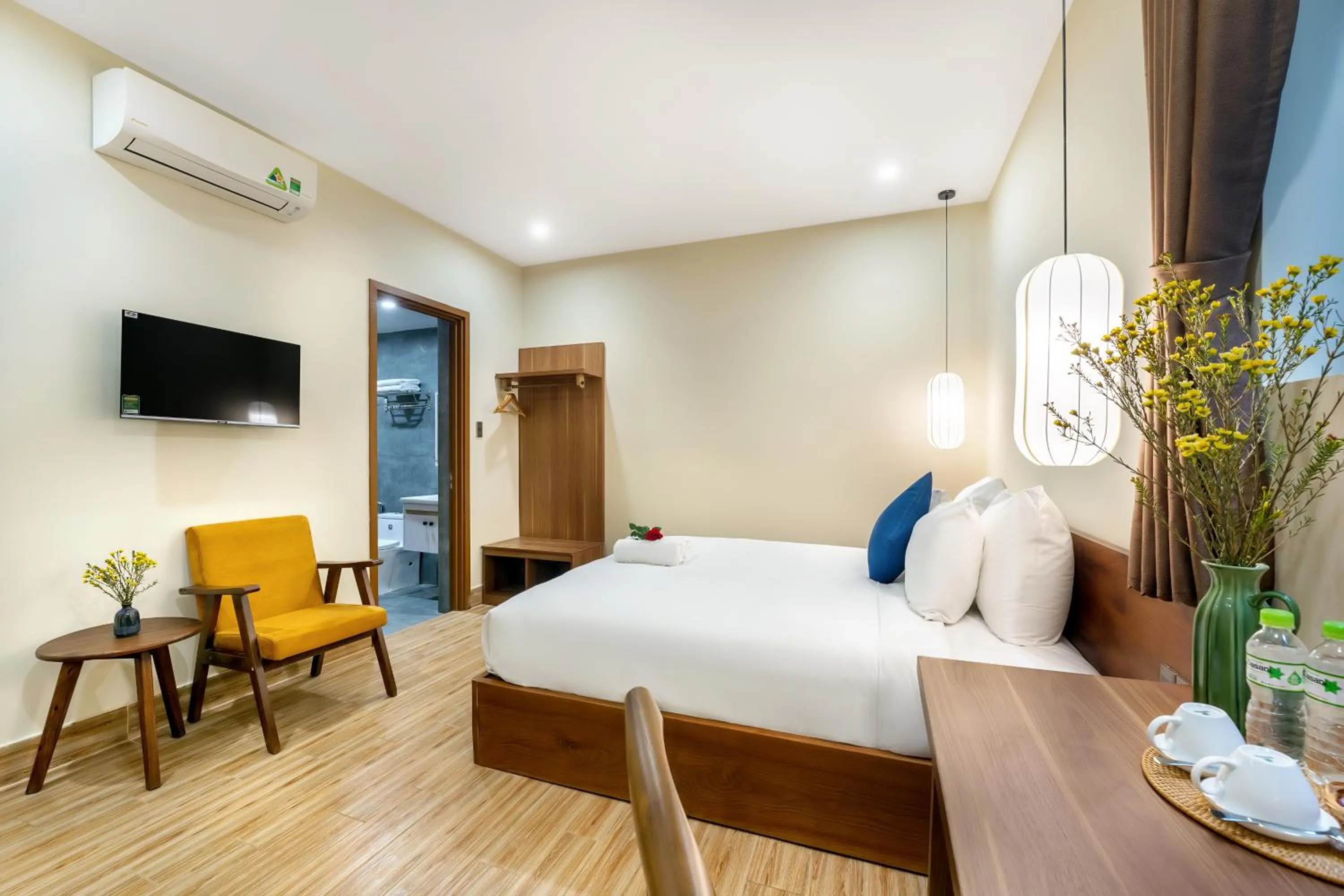 Bed in Nam An Mama Villa Hoi An