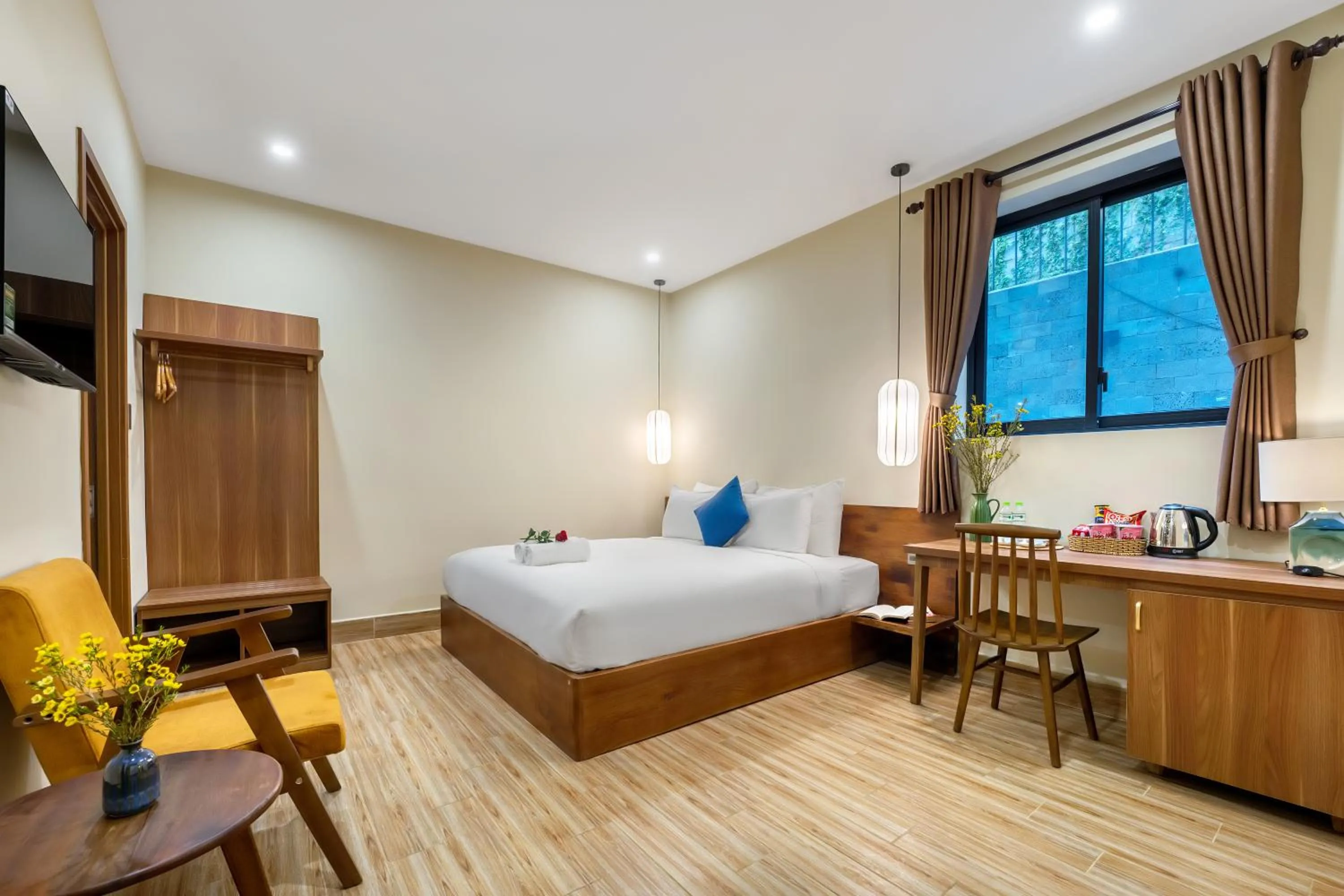 Bed in Nam An Mama Villa Hoi An