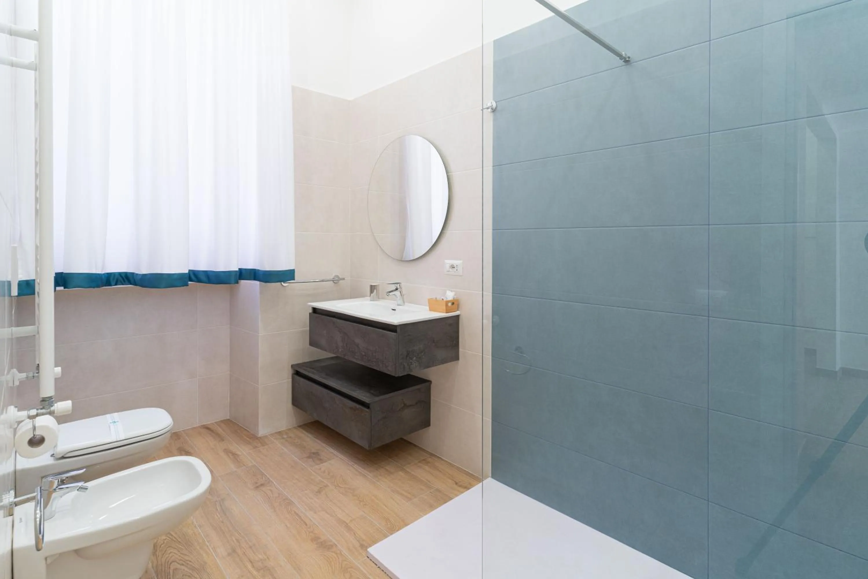 Bathroom in Toto e Peppino Luxury Rooms