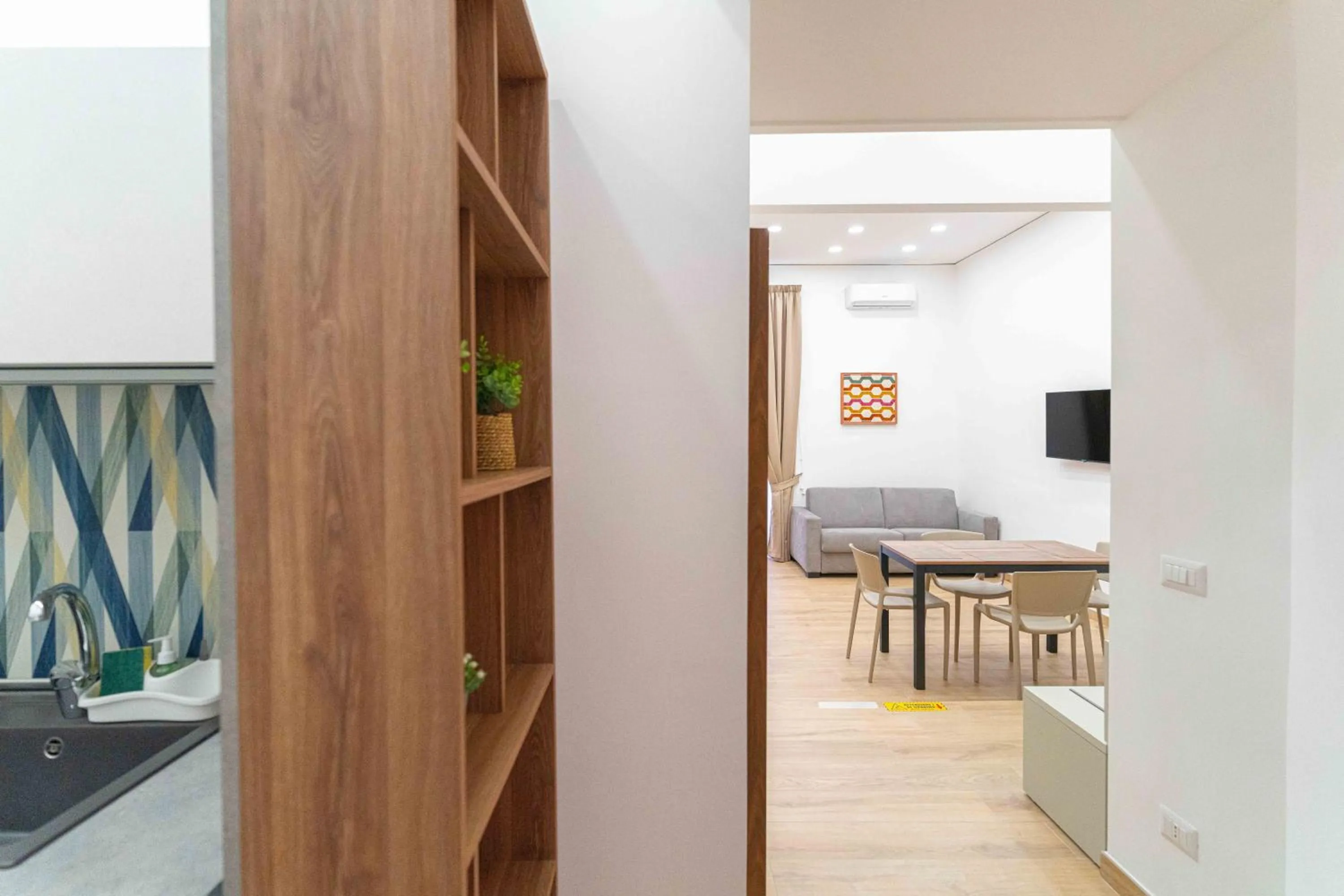 TV and multimedia in Toto e Peppino Luxury Rooms