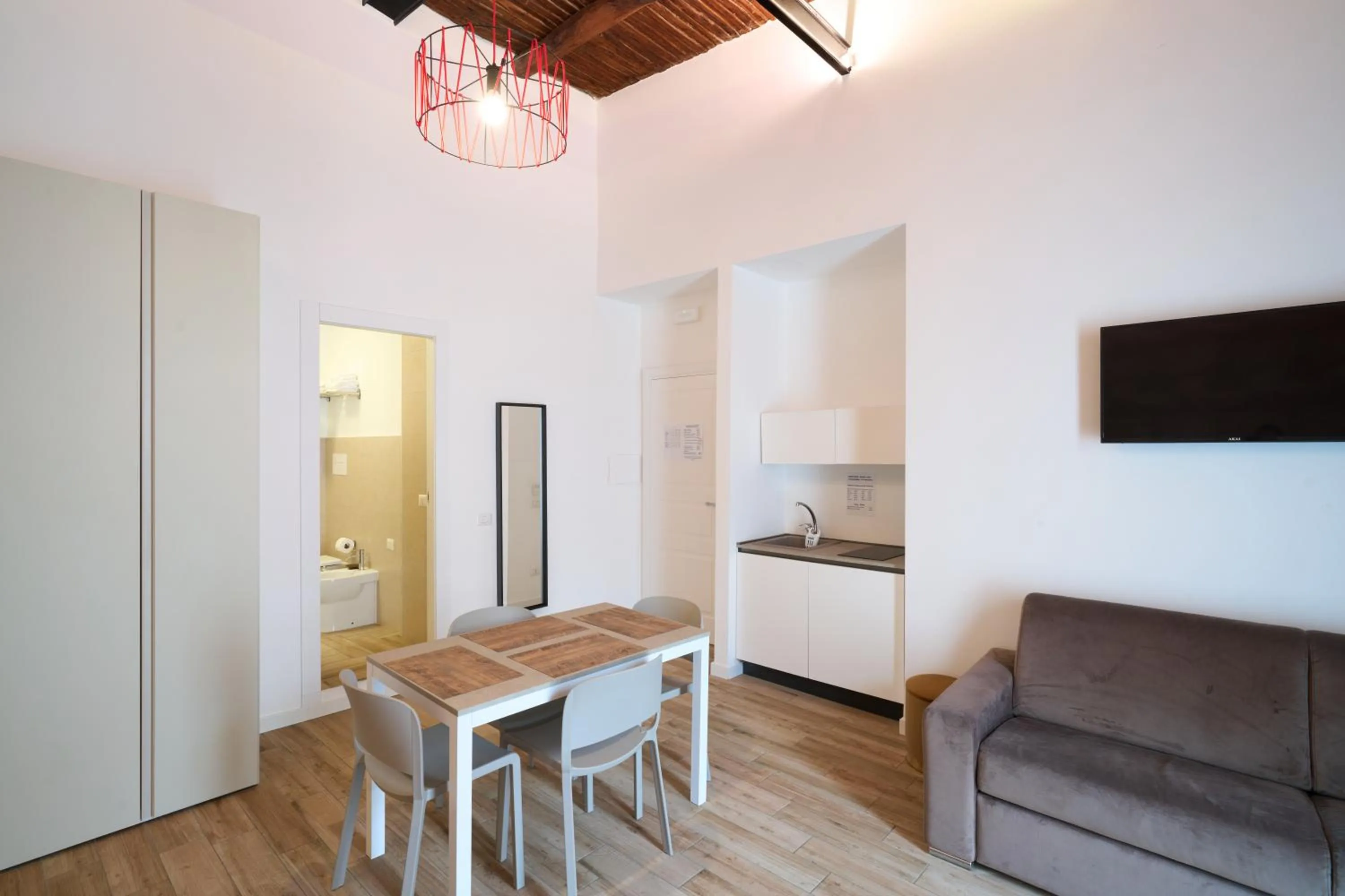 Kitchen or kitchenette in Toto e Peppino Luxury Rooms