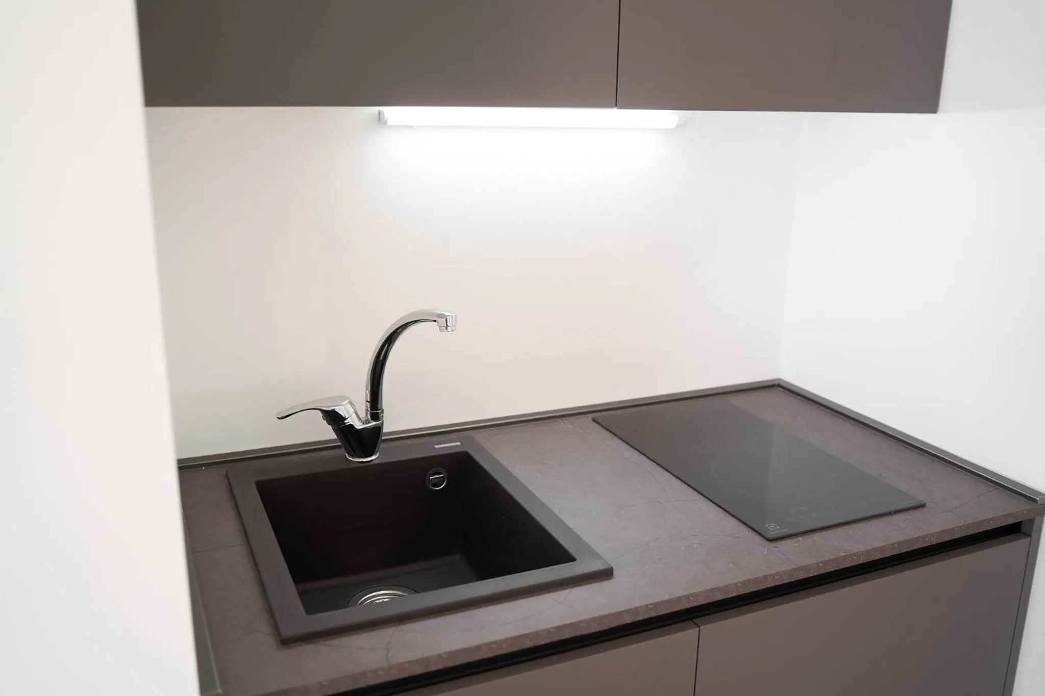 Kitchen or kitchenette in Toto e Peppino Luxury Rooms