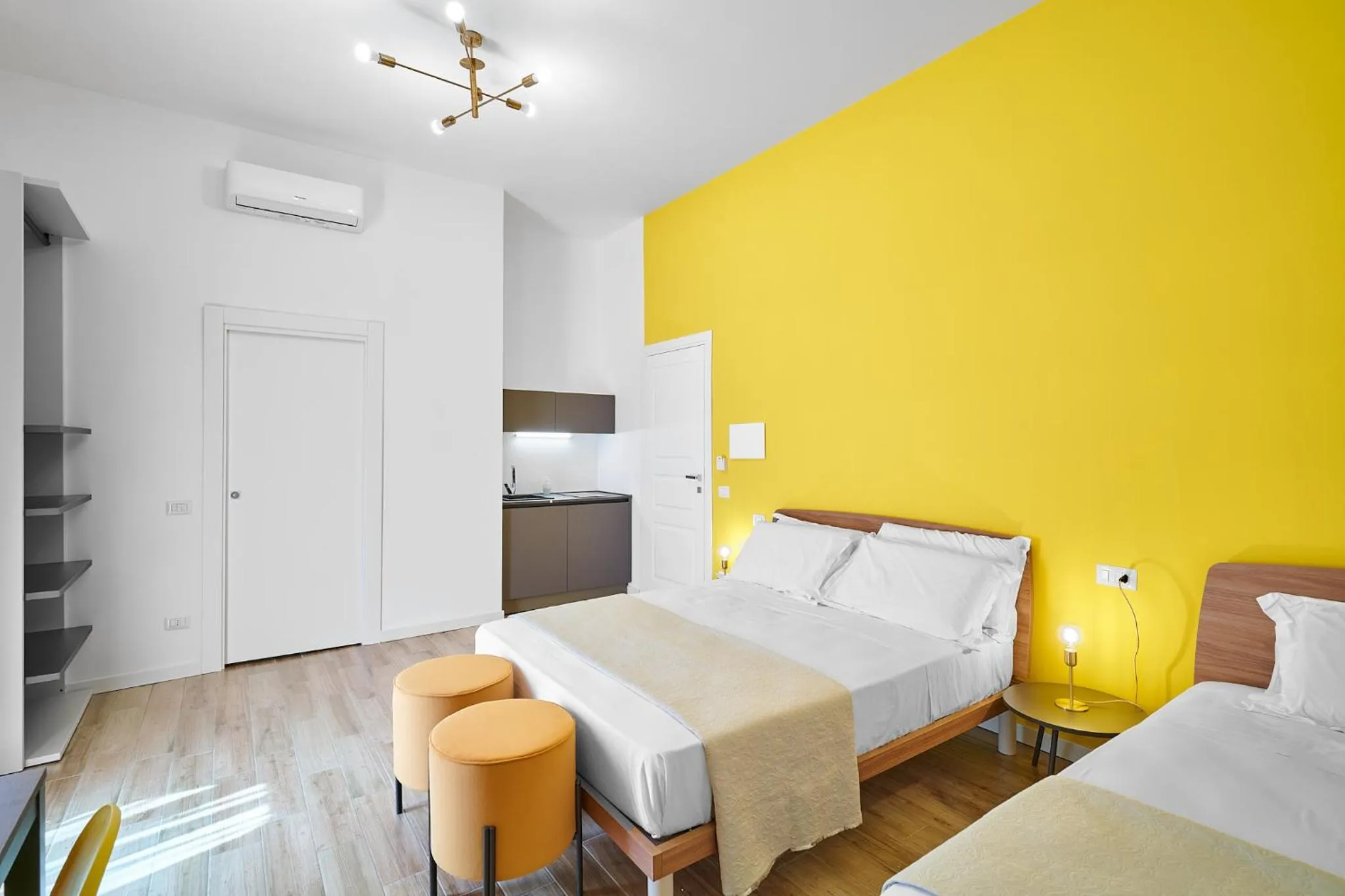 Bed in Toto e Peppino Luxury Rooms