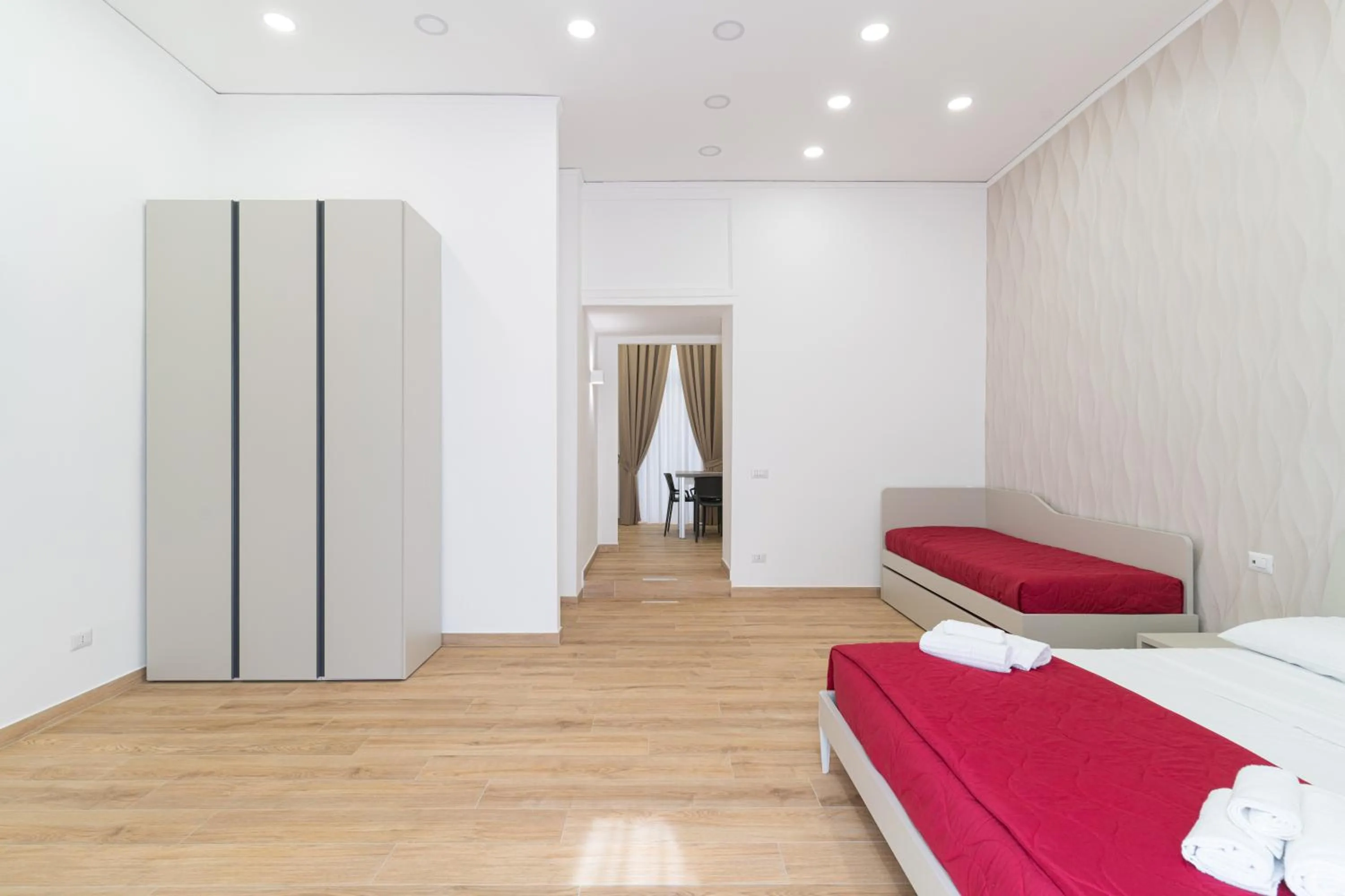 Bed in Toto e Peppino Luxury Rooms