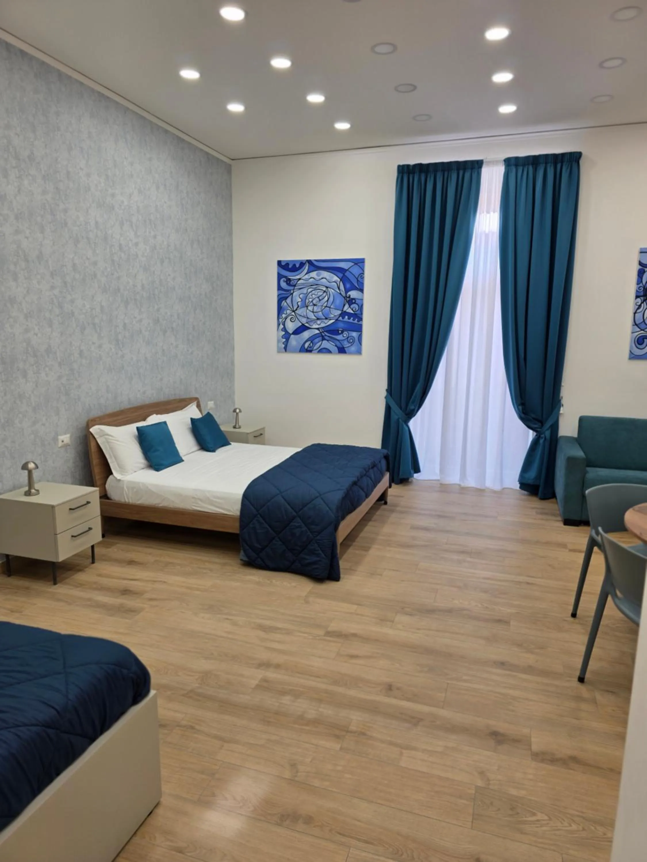 Bed in Toto e Peppino Luxury Rooms