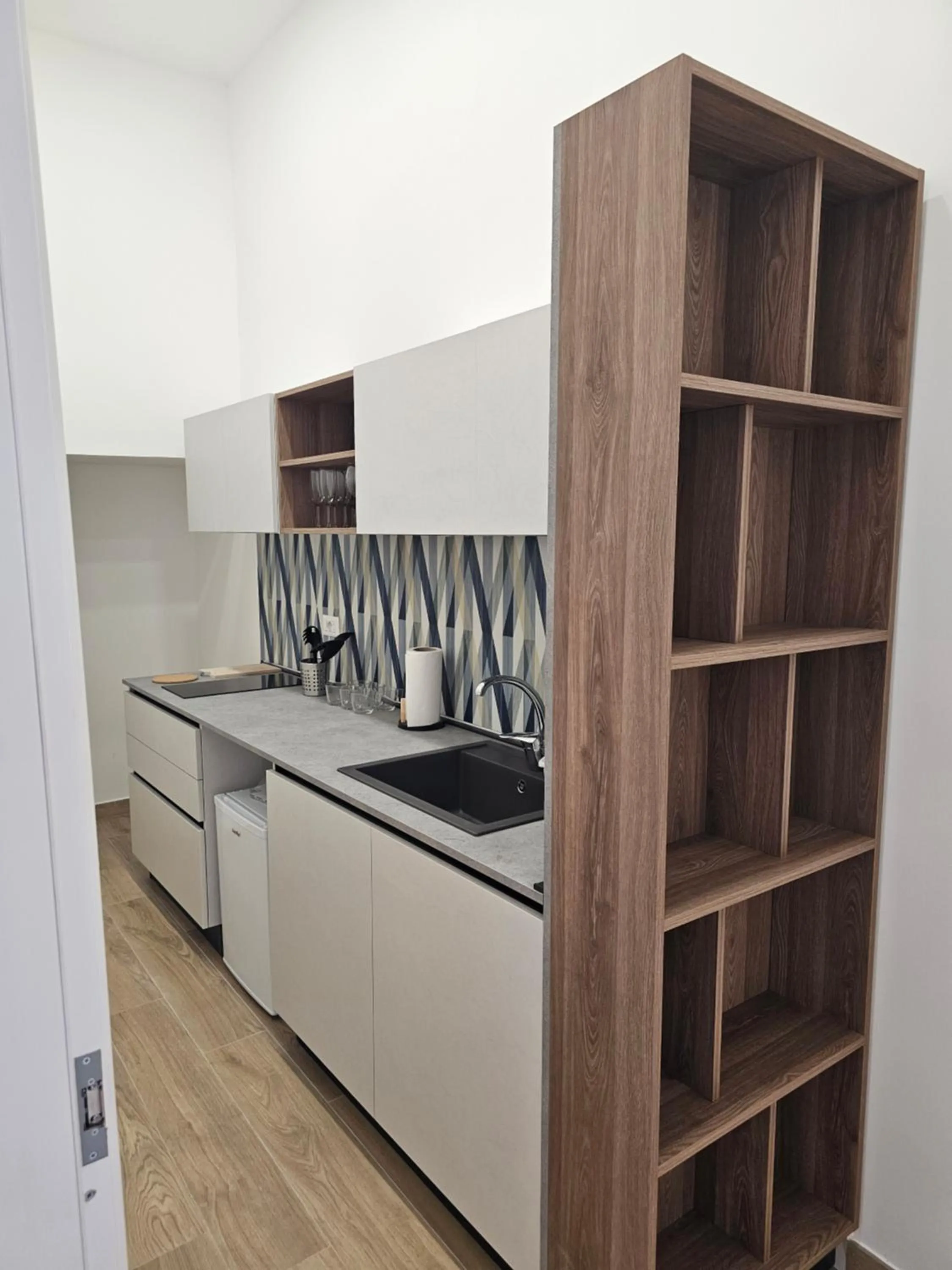 kitchen in Toto e Peppino Luxury Rooms