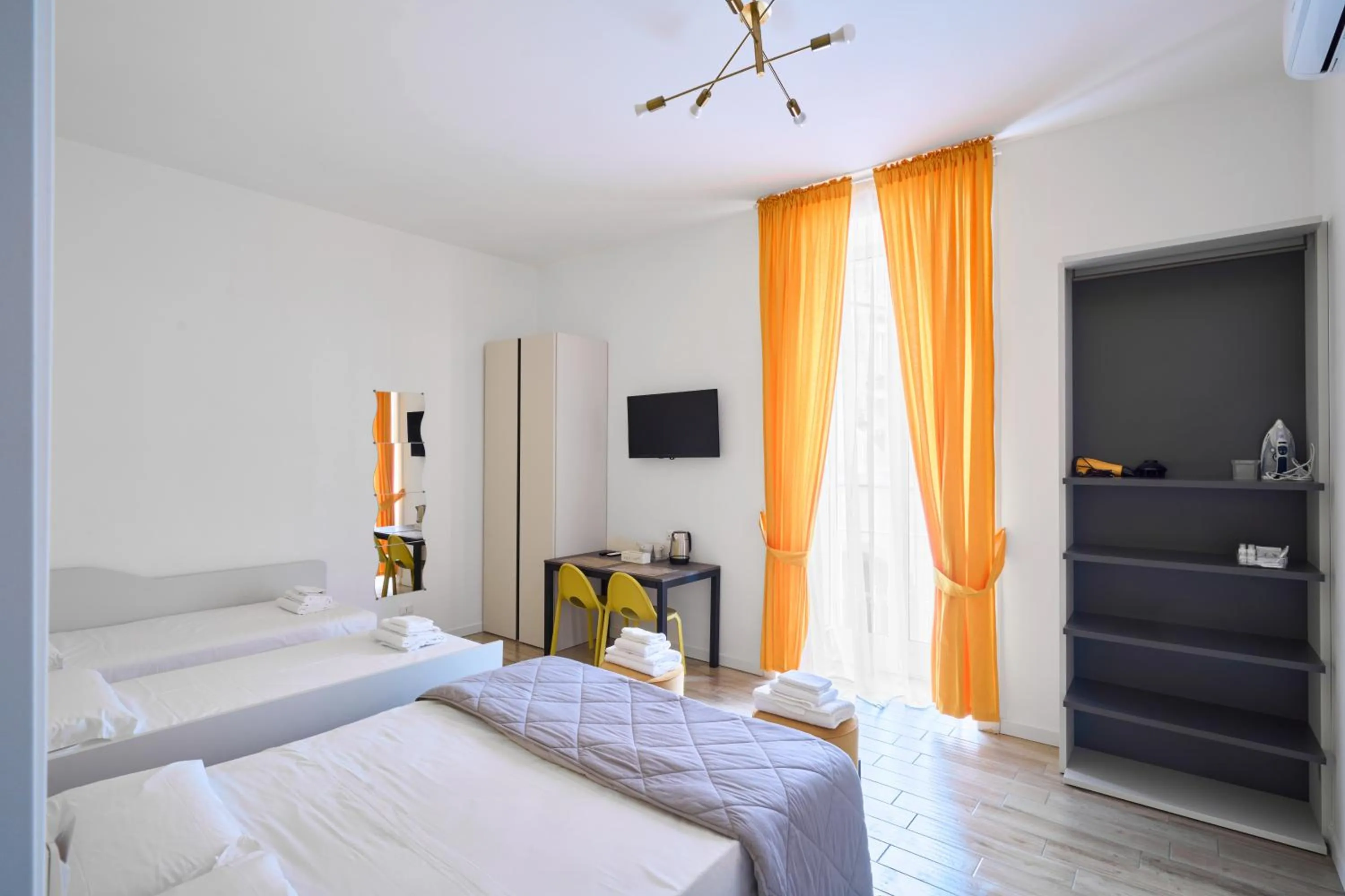 Bed in Toto e Peppino Luxury Rooms