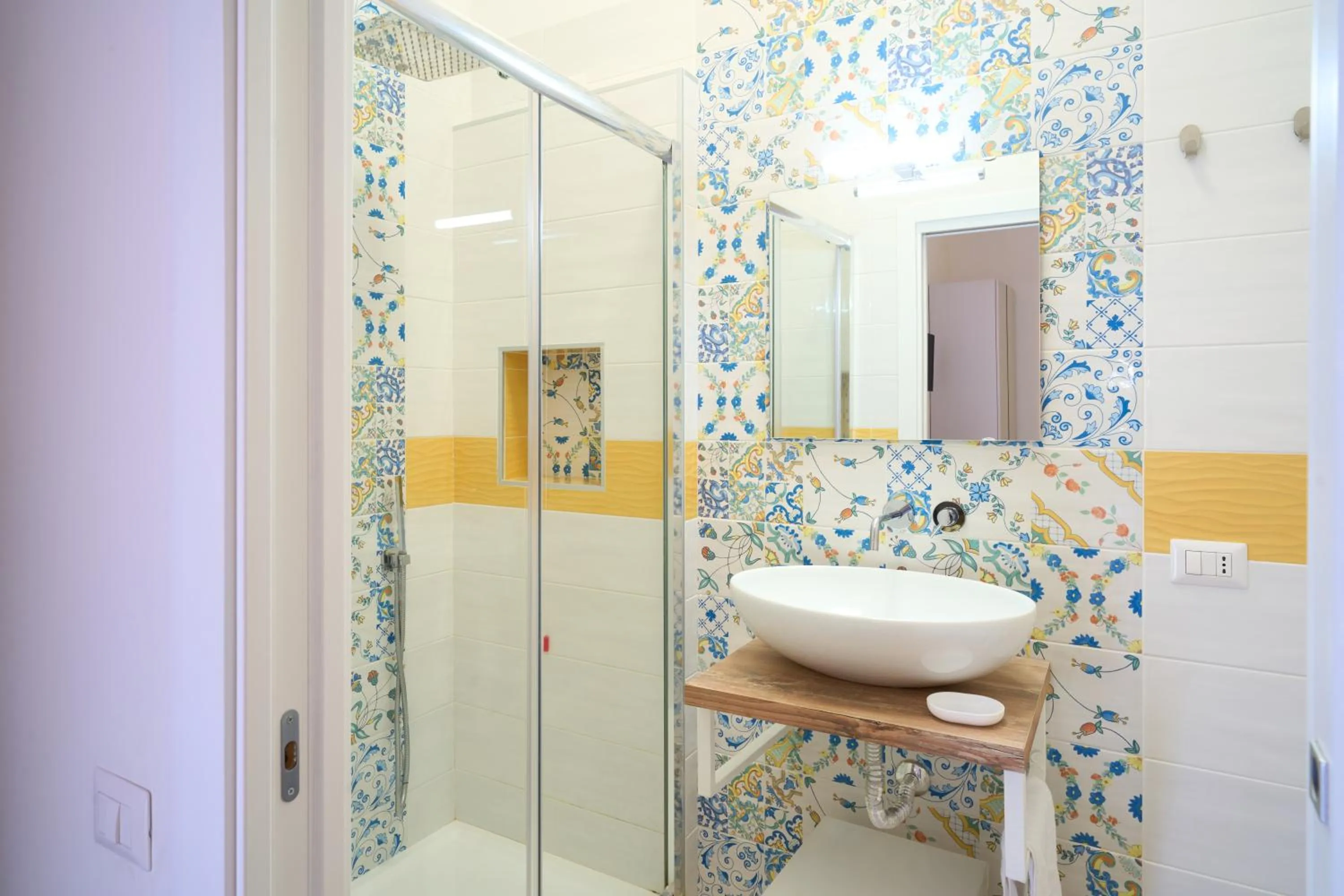 Bathroom in Toto e Peppino Luxury Rooms