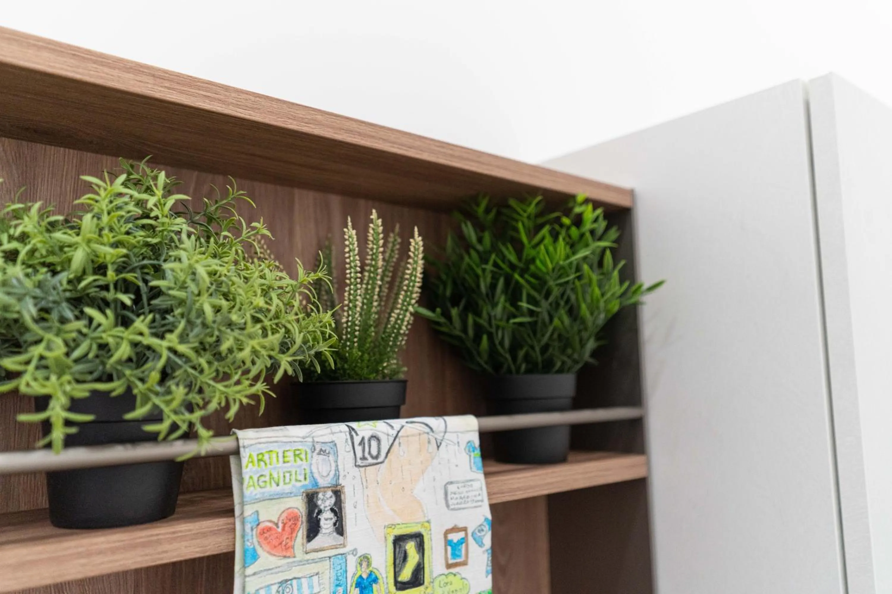 kitchen in Toto e Peppino Luxury Rooms