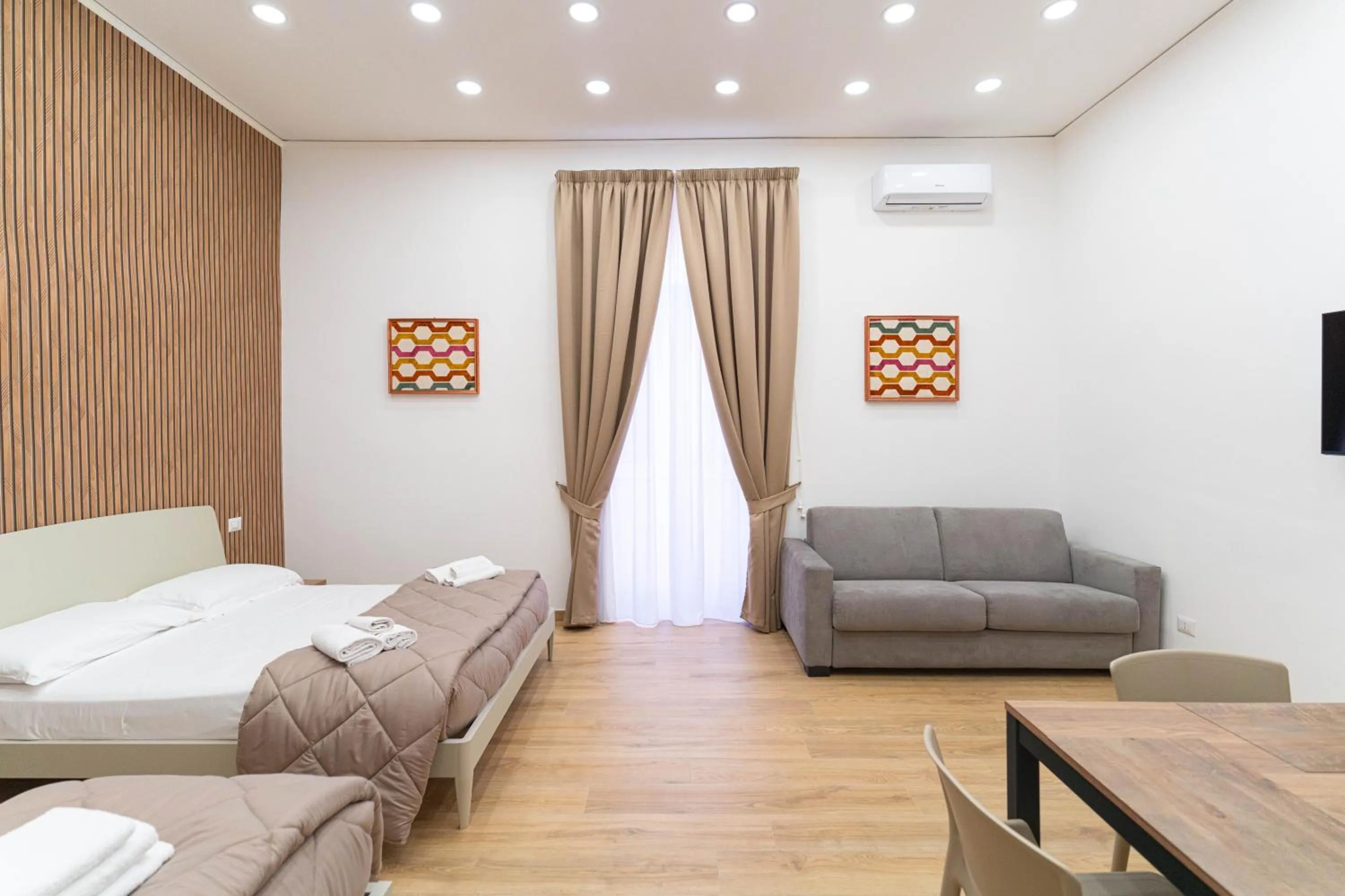 Bed in Toto e Peppino Luxury Rooms