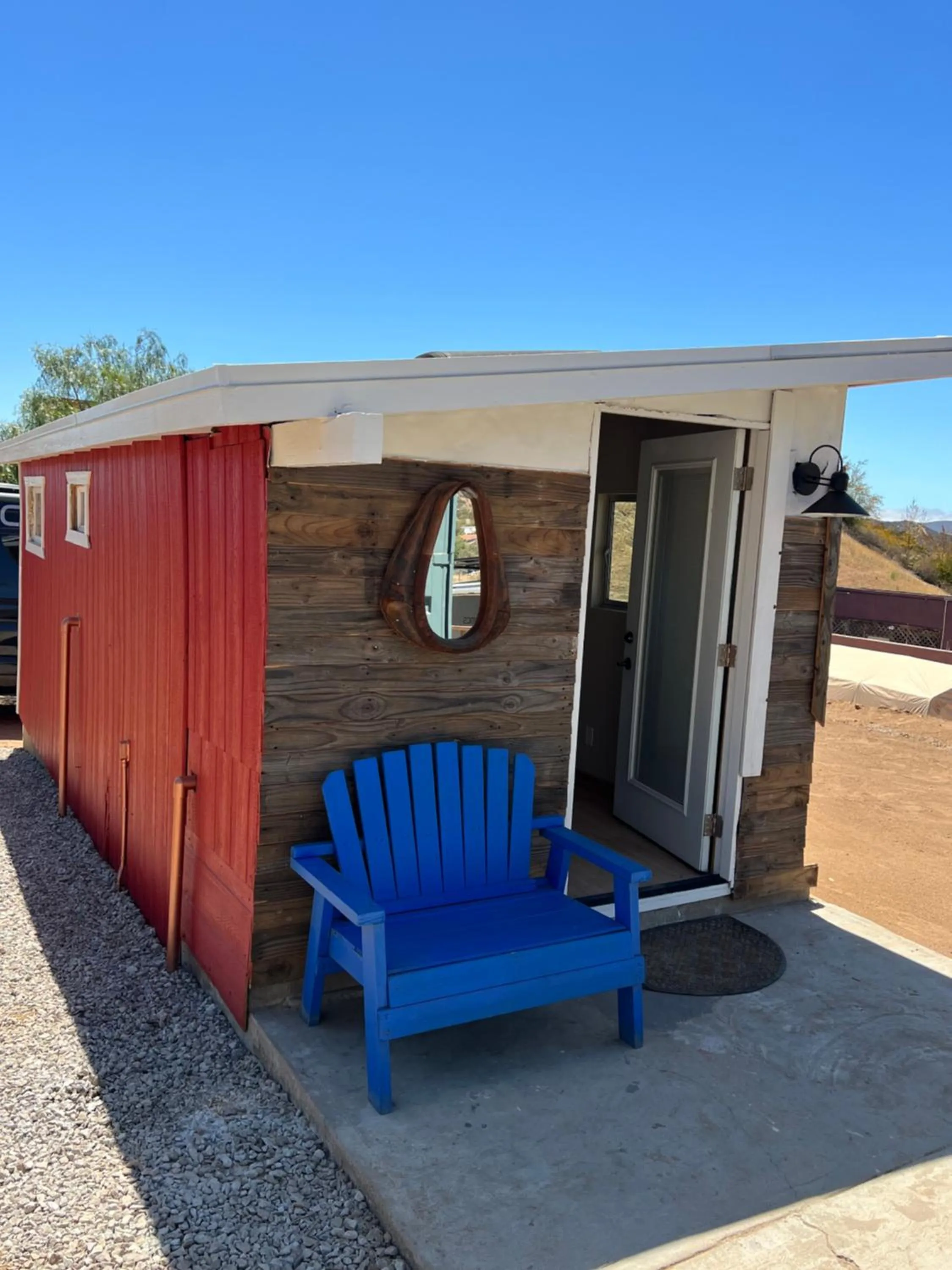 Patio in Ecovino Valle de Guadalupe