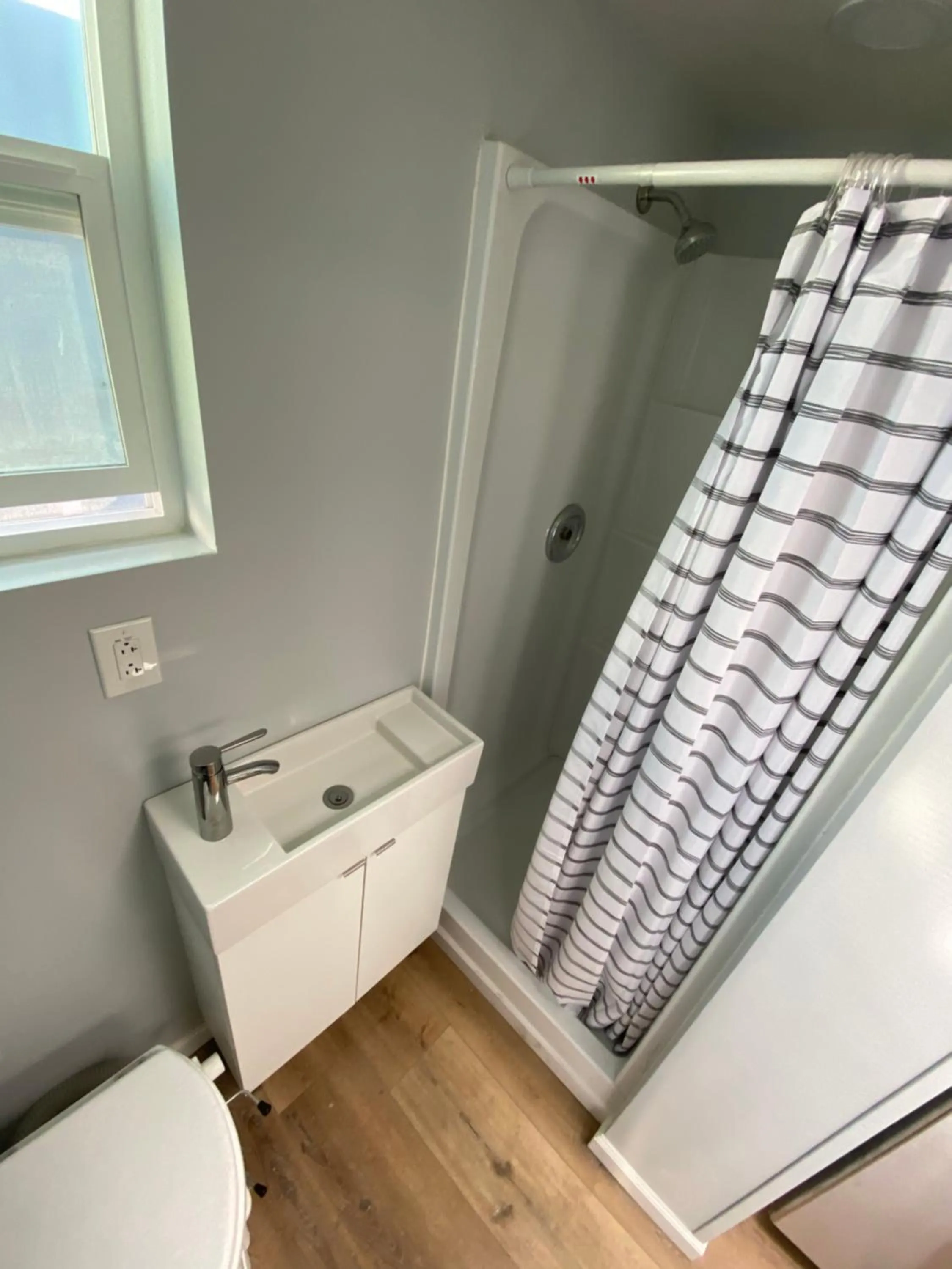 Shower in Ecovino Valle de Guadalupe