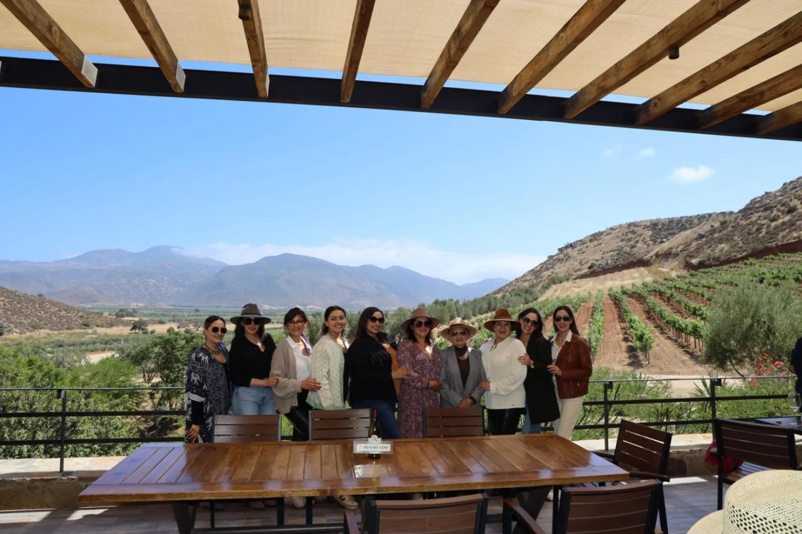 Guests in Ecovino Valle de Guadalupe
