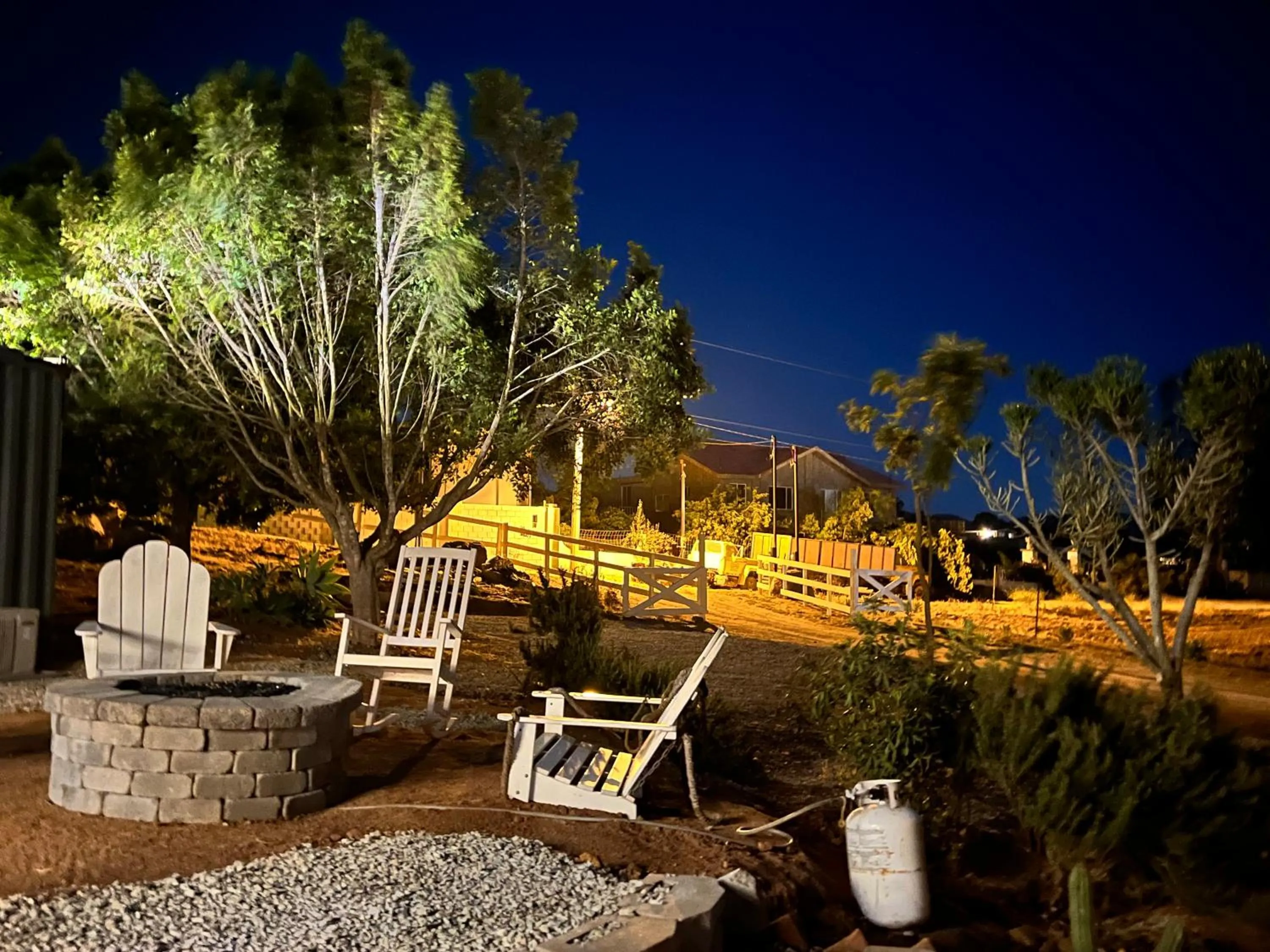 Night in Ecovino Valle de Guadalupe