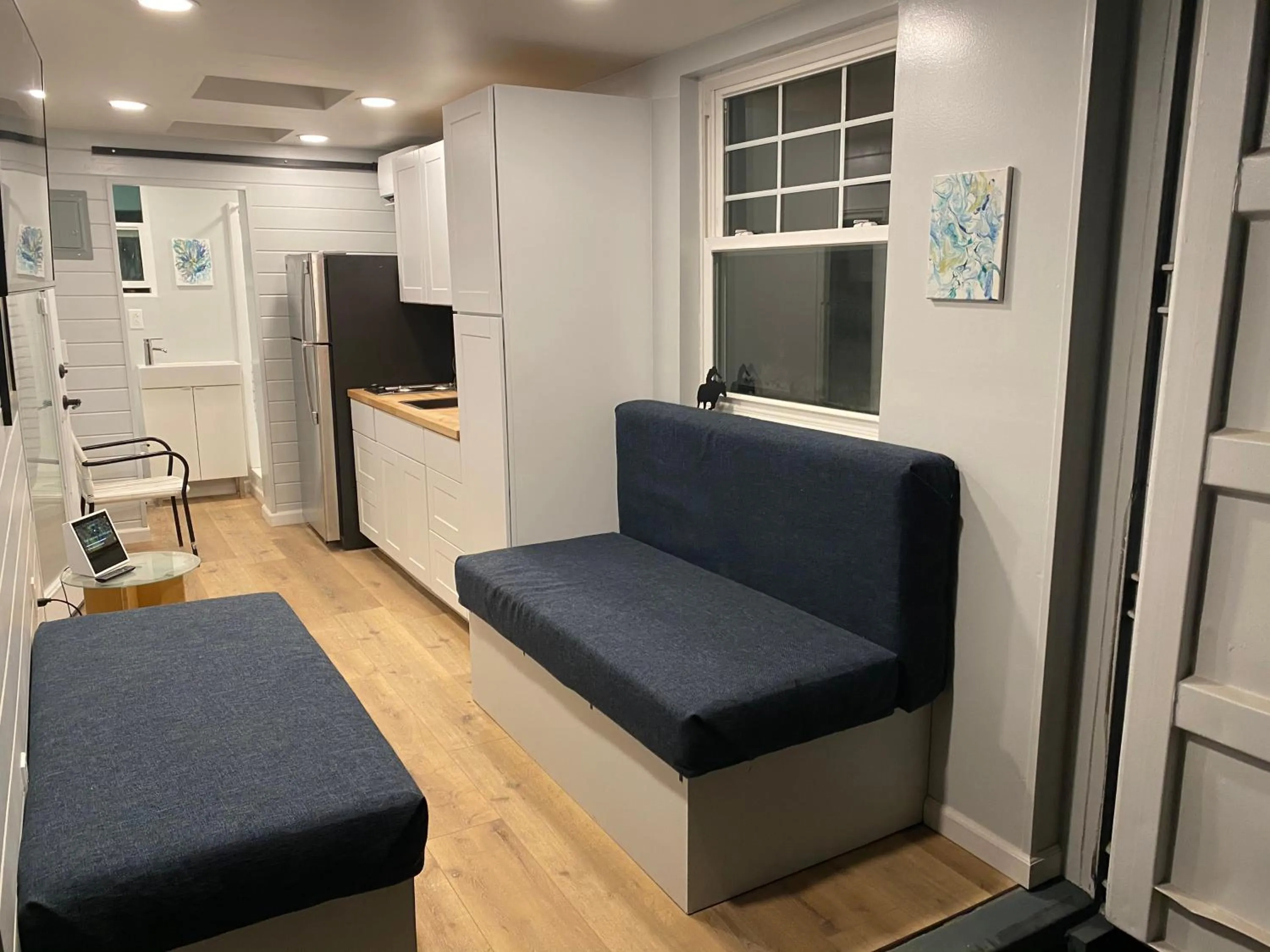 Communal lounge/ TV room in Ecovino Valle de Guadalupe