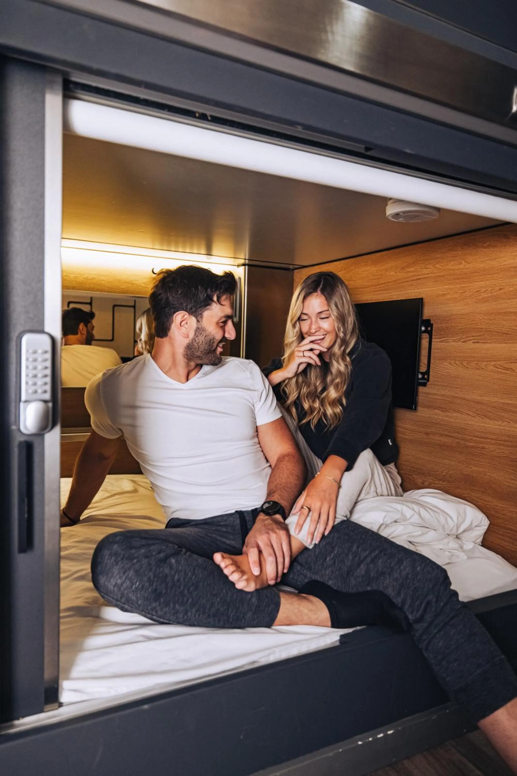 Bedroom, Bed in Pod Hotel