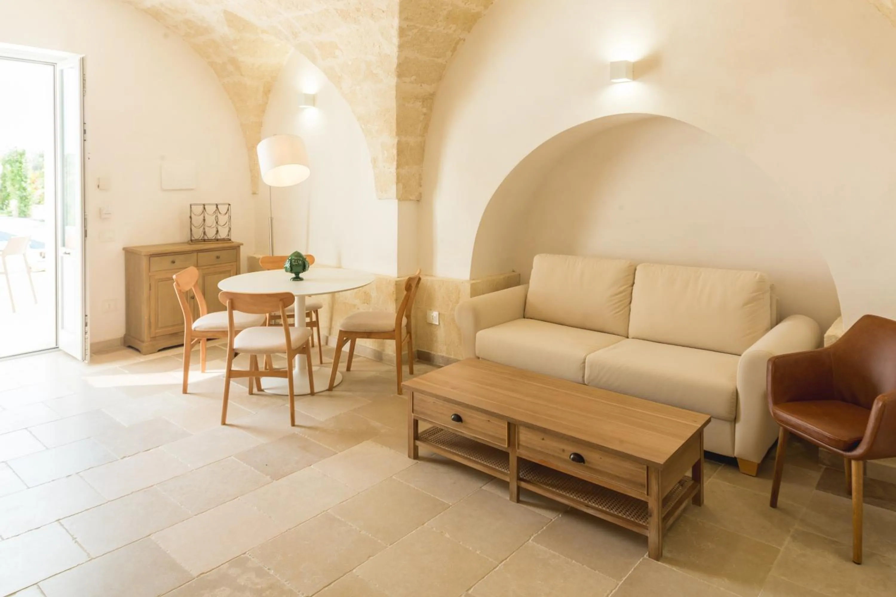 Living room in Masseria Ella