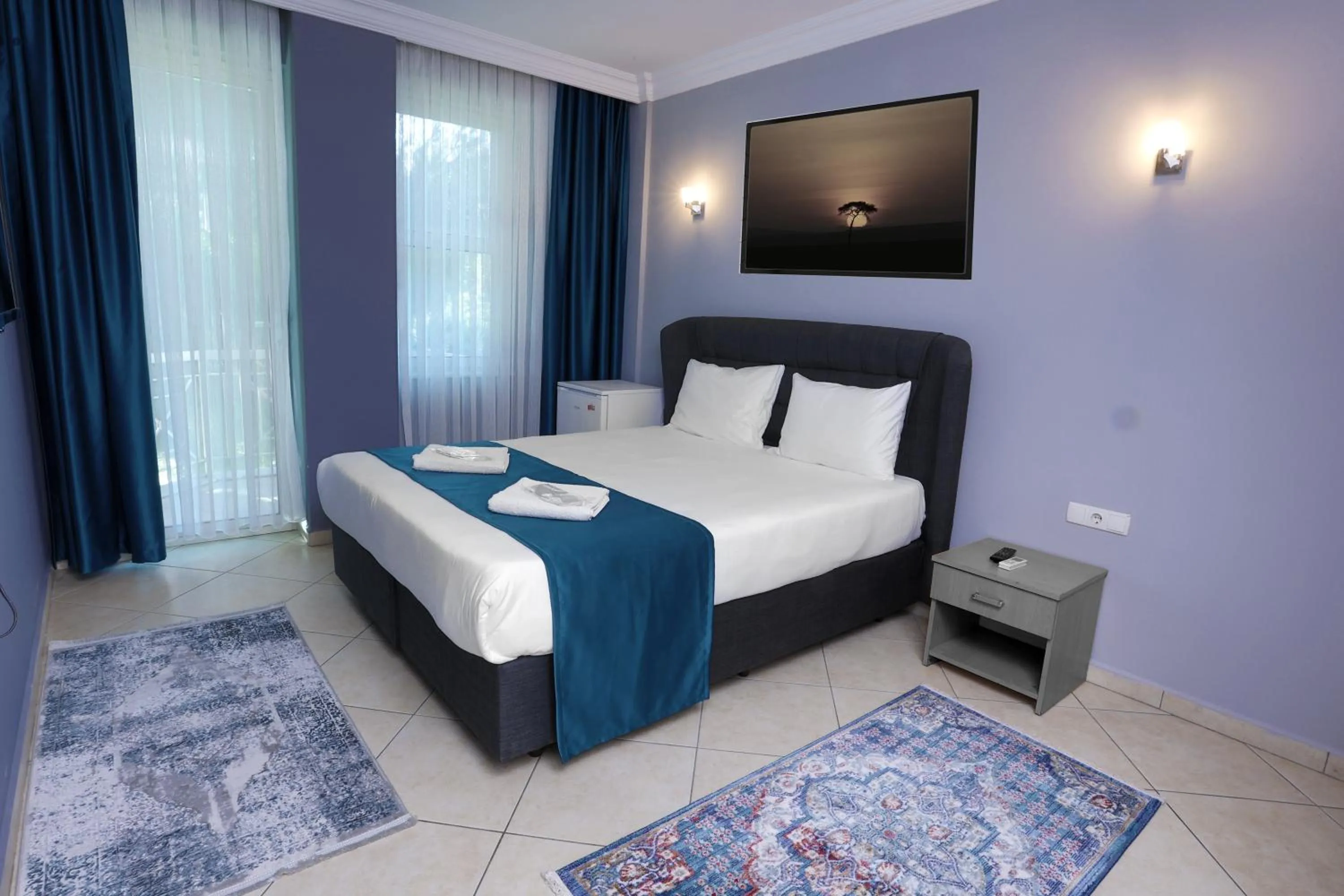 Bedroom, Bed in Selin Otel Belek