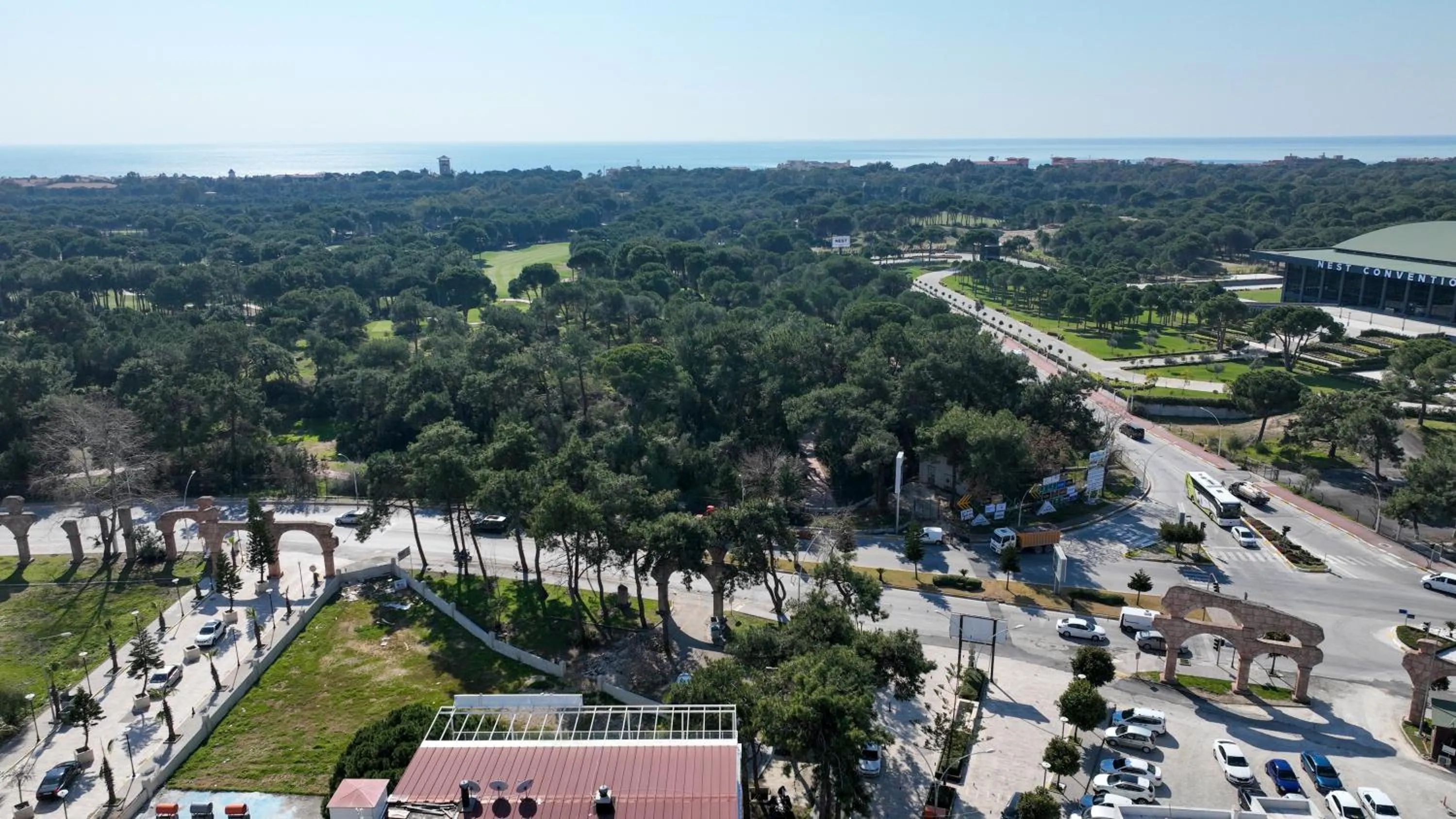 Bird's eye view in Selin Otel Belek