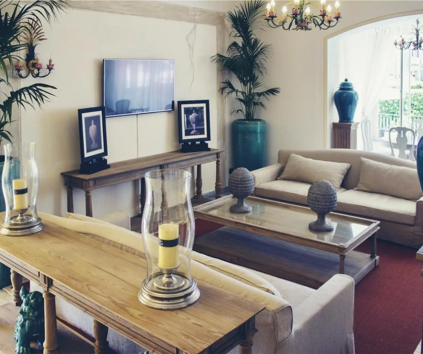 Lobby or reception in Hotel La Pigna