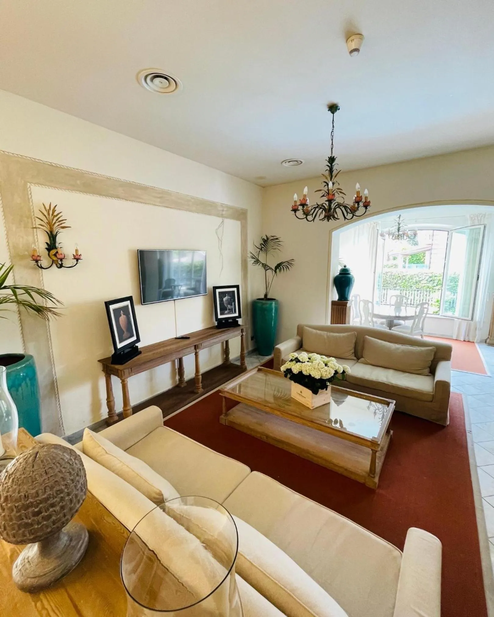 Lobby or reception in Hotel La Pigna