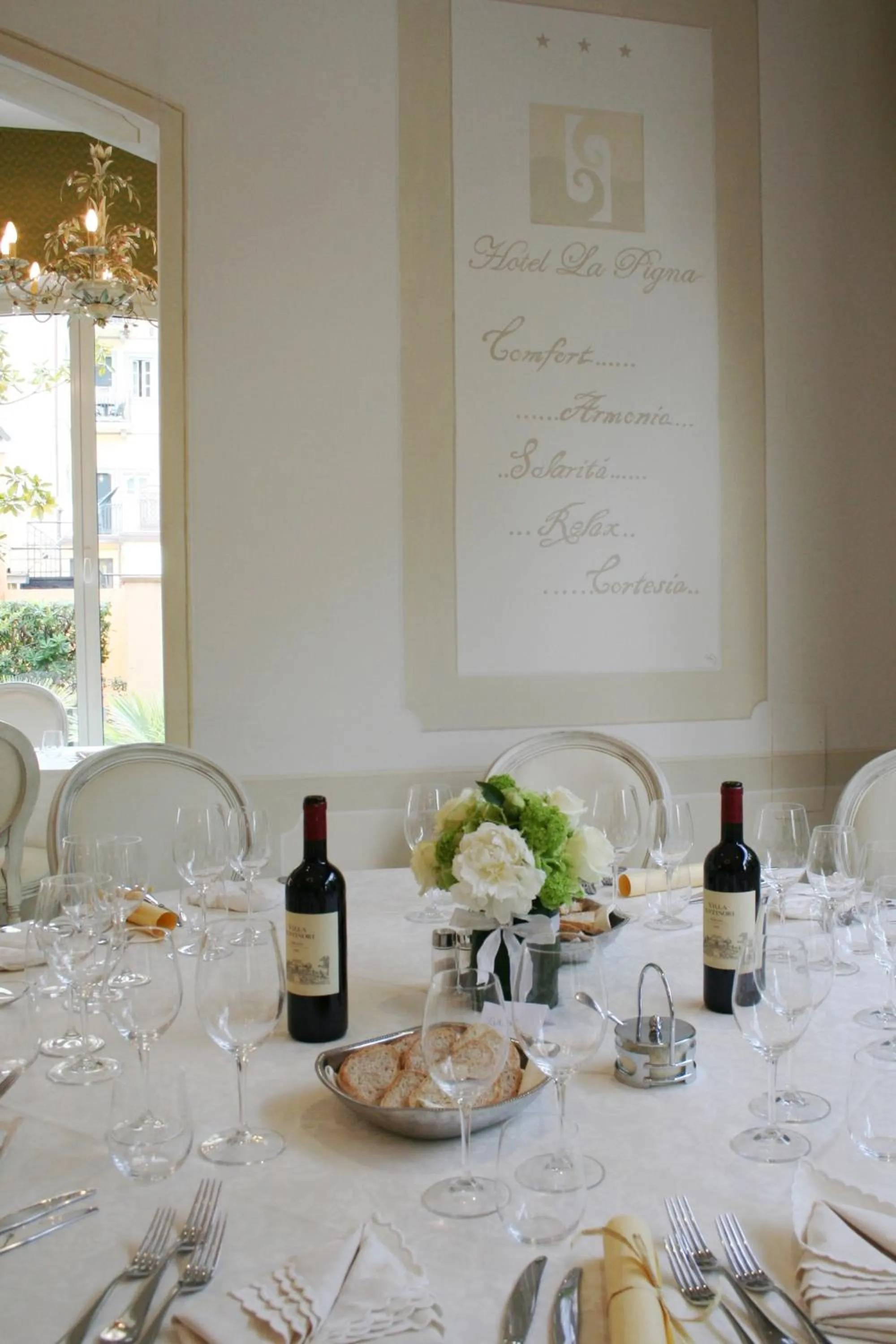 Restaurant/places to eat in Hotel La Pigna