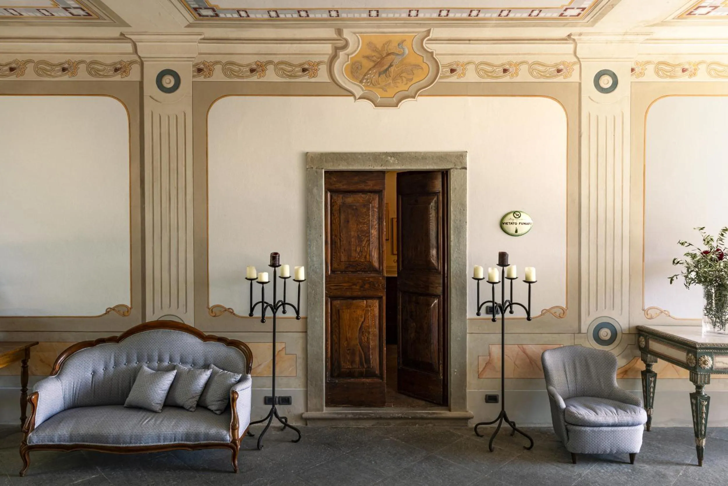 Lobby or reception in Palagina la dimora