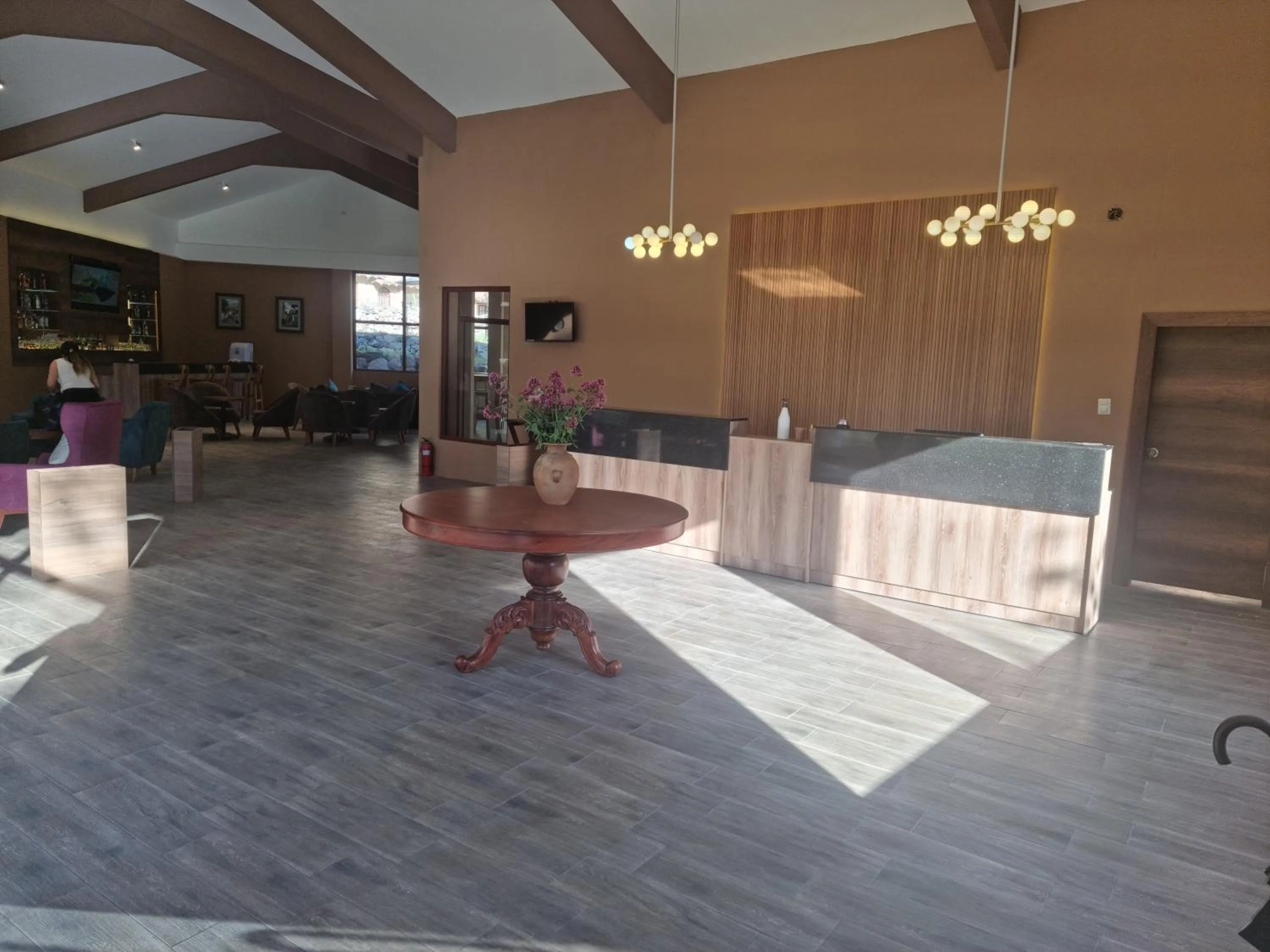 Lobby or reception in Inti Punku Valle Sagrado Hotel