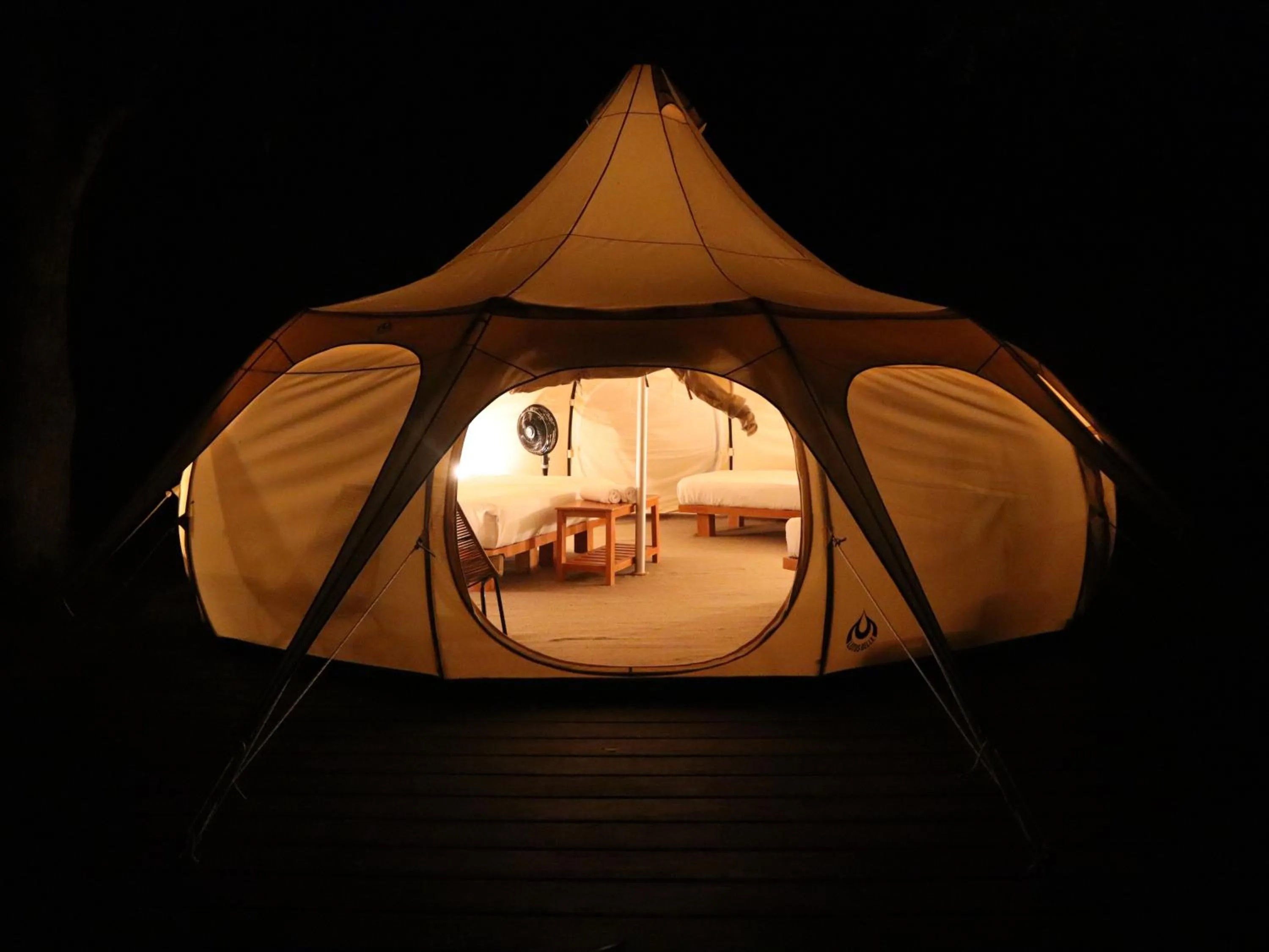 Night in Cabañas Tequendama - Parque Tayrona