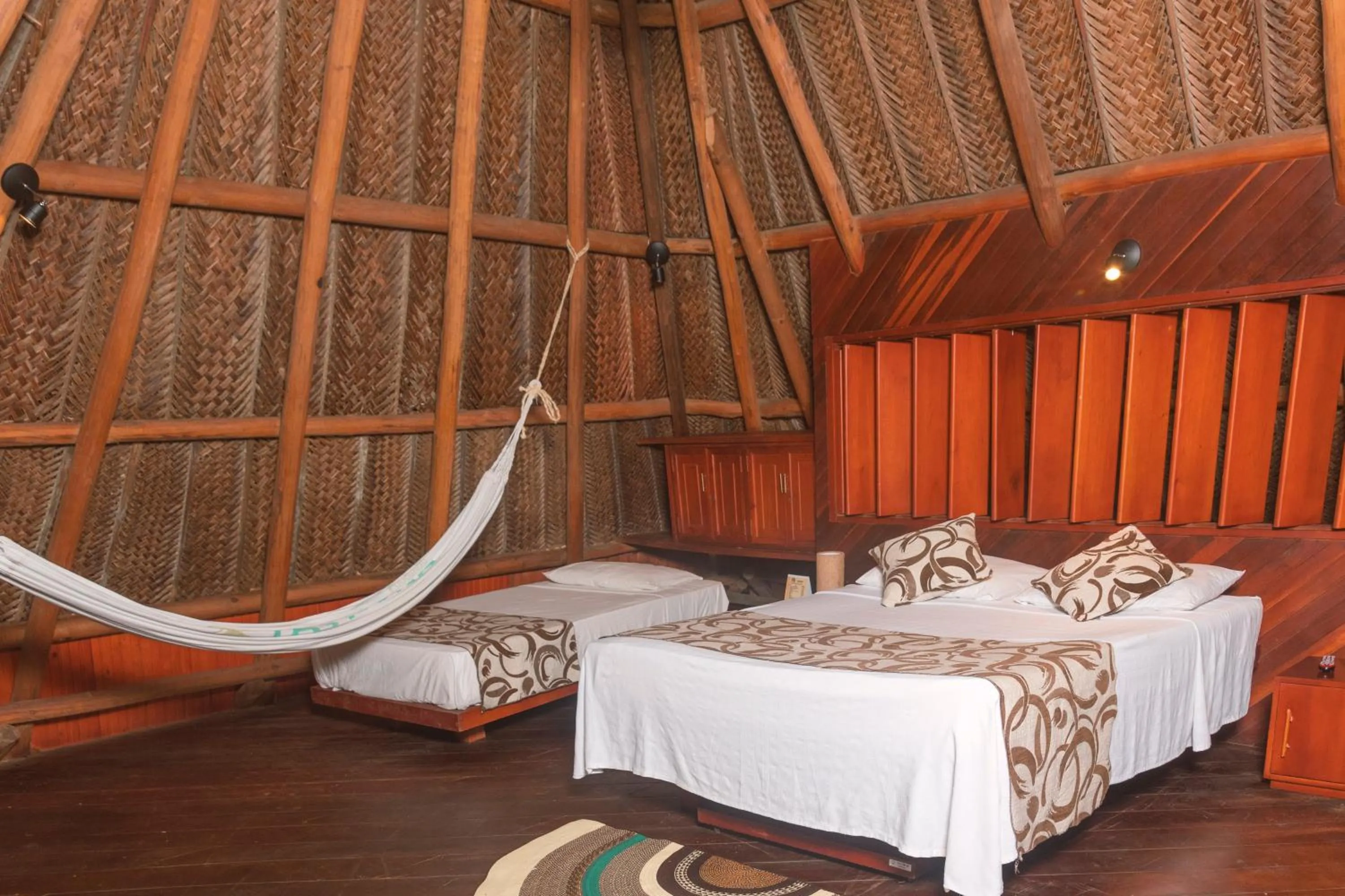 Bedroom, Bed in Cabañas Tequendama - Parque Tayrona