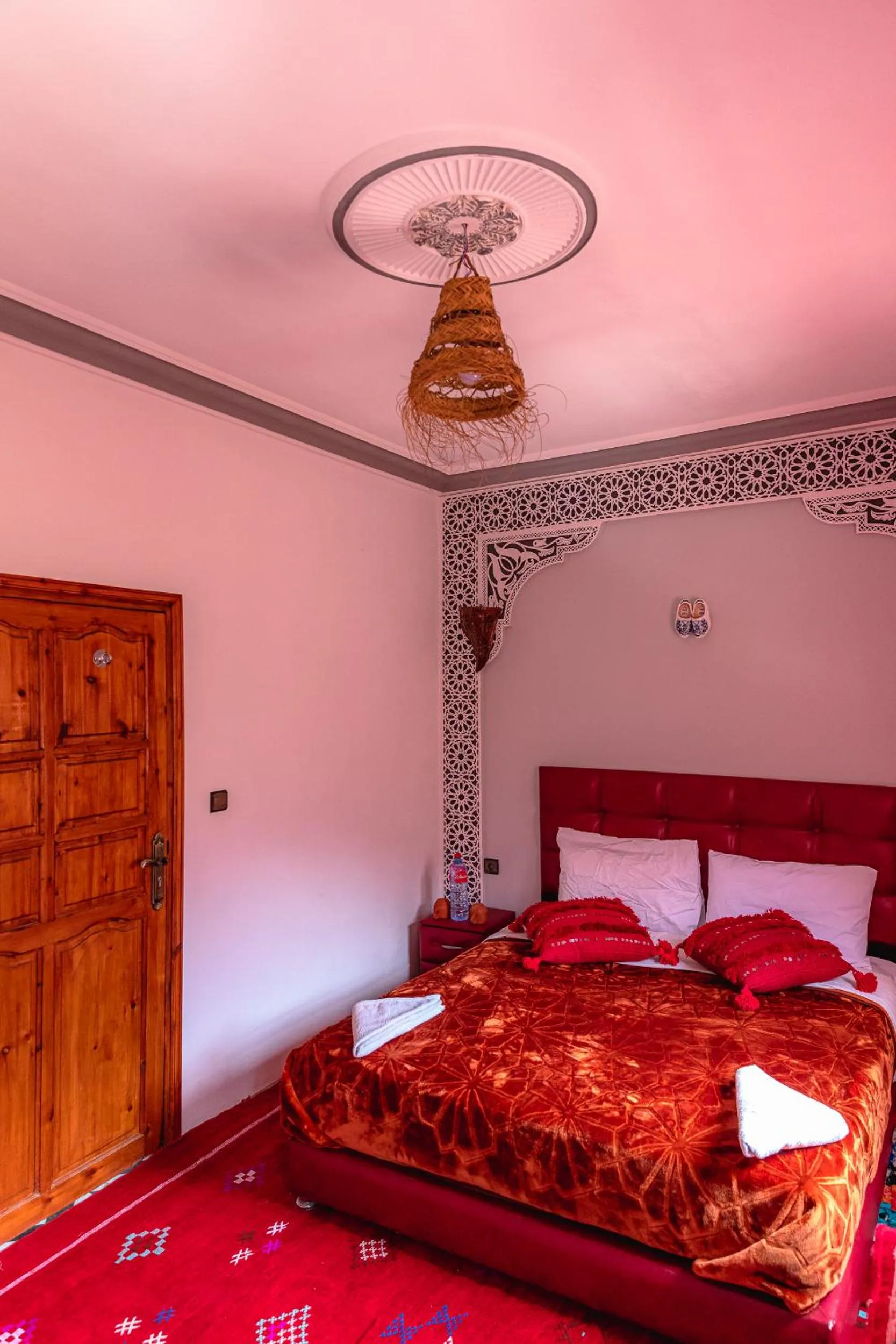 Bed in Amazigh Family Riad